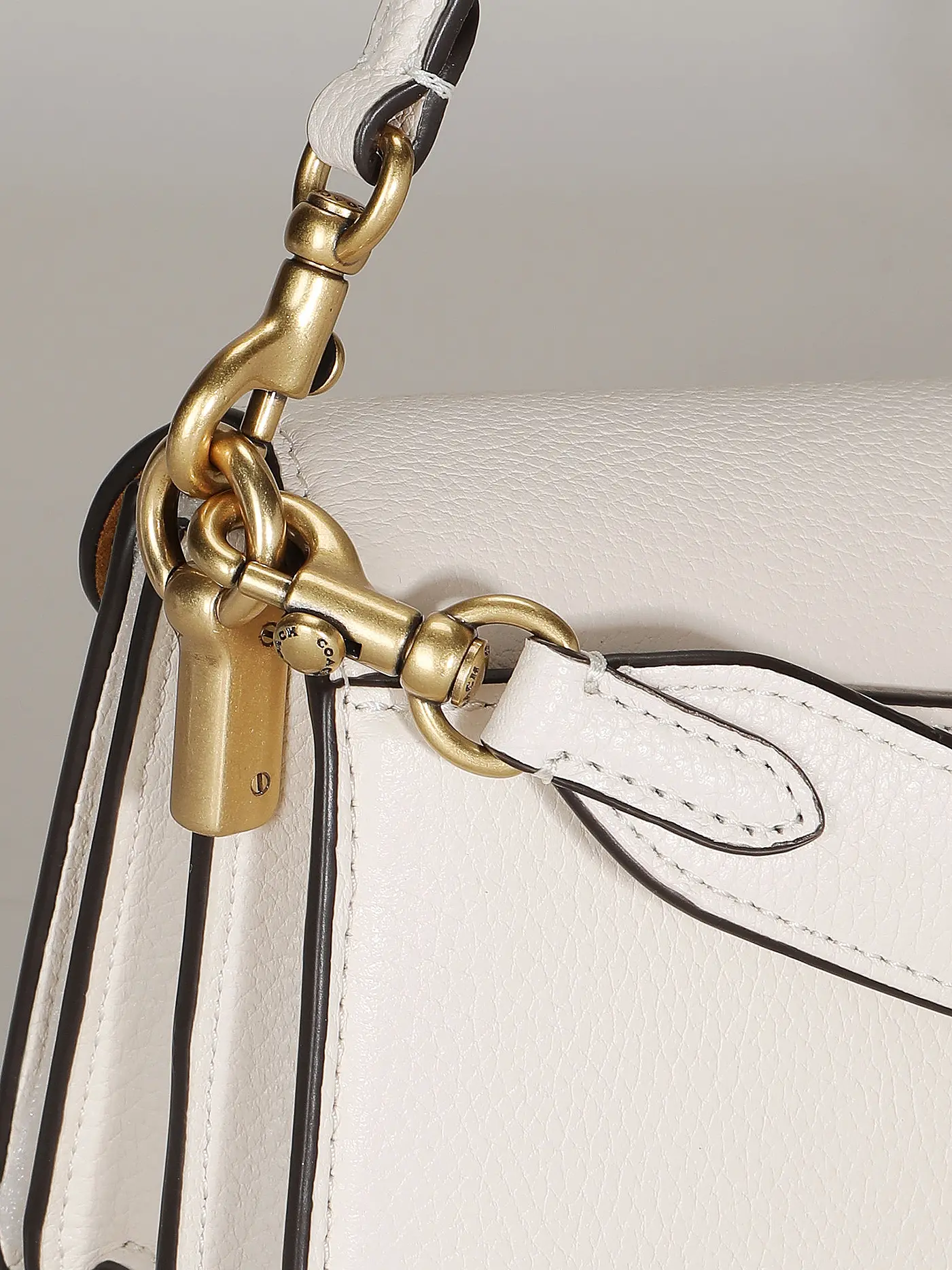 COACH | Ledertasche - Mini Bag TABBY 20 | creme