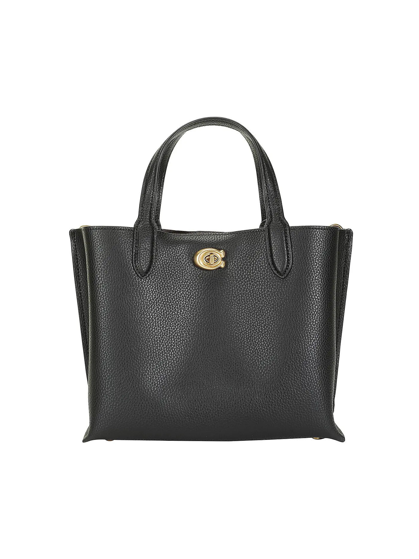COACH | Ledertasche - Mini Tote Bag WILLOW TOTE 24 | schwarz