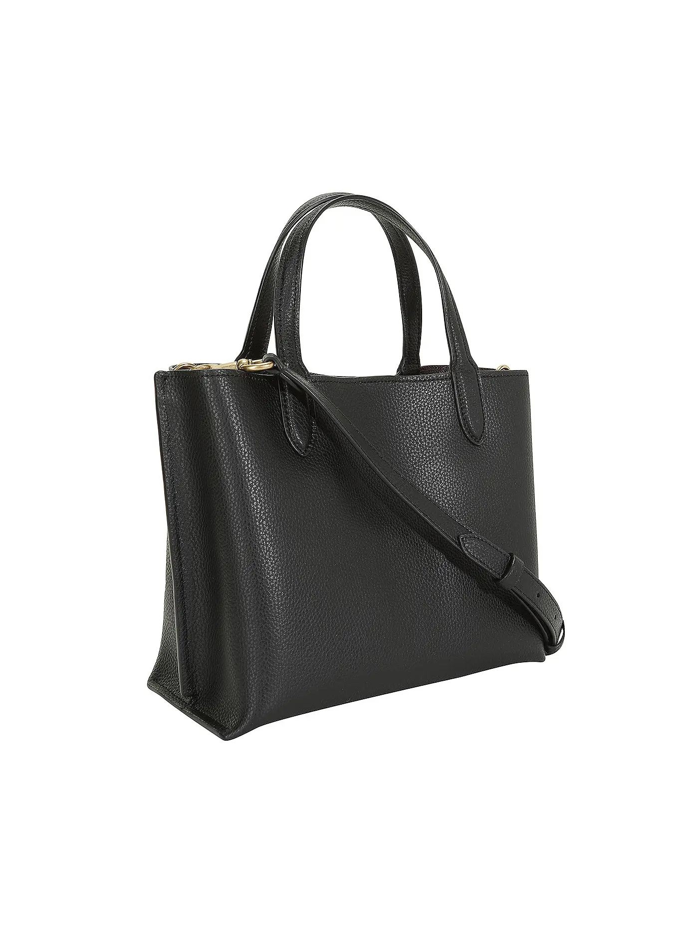 COACH | Ledertasche - Mini Tote Bag WILLOW TOTE 24 | schwarz