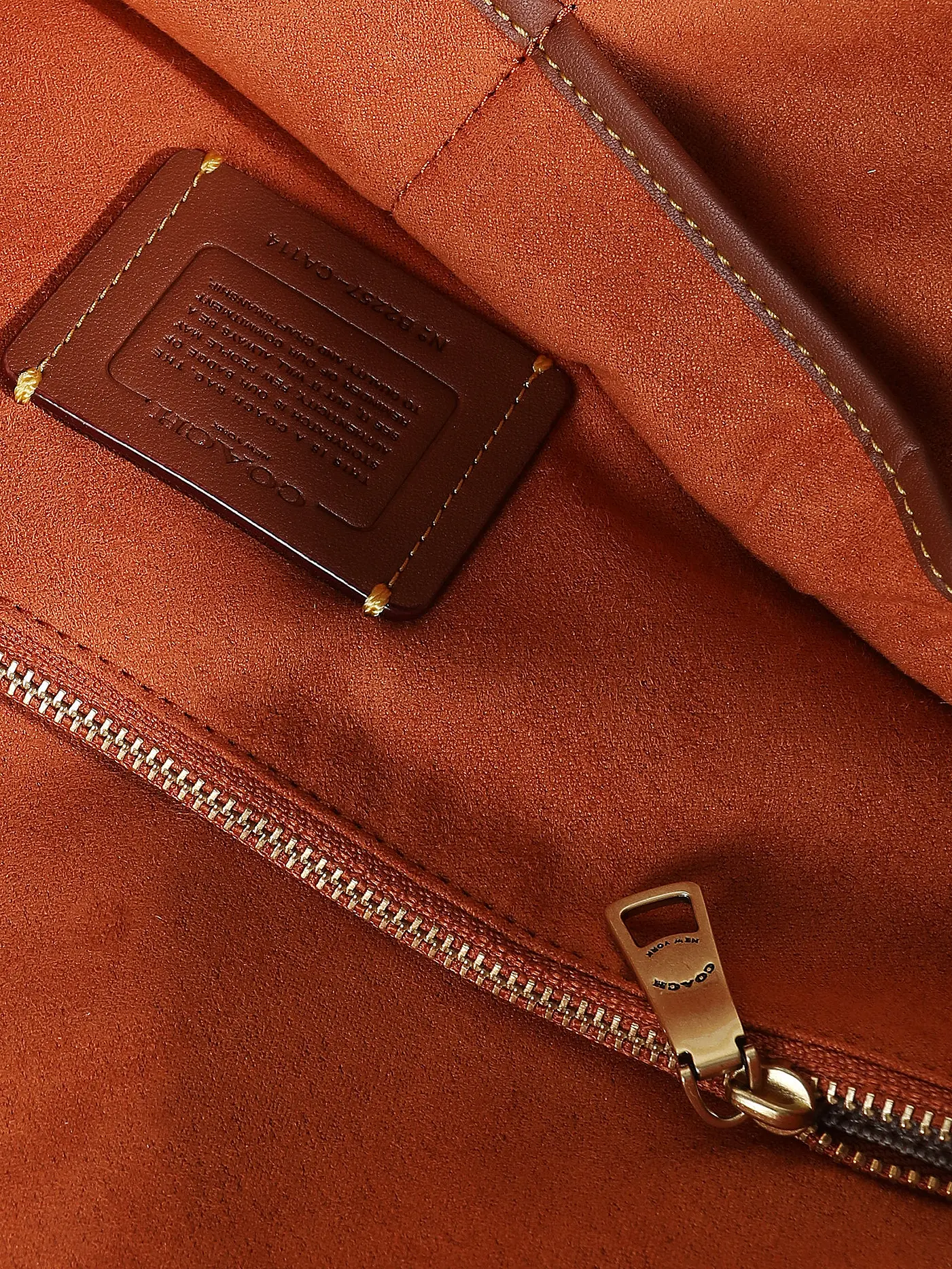COACH | Ledertasche - Shopper TABBY | camel