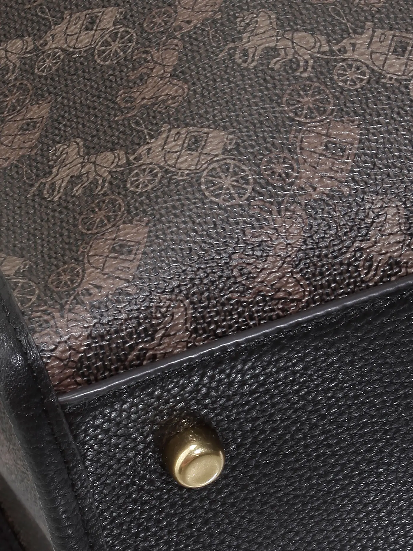 COACH | Ledertasche - Tote Bag FIELD | schwarz