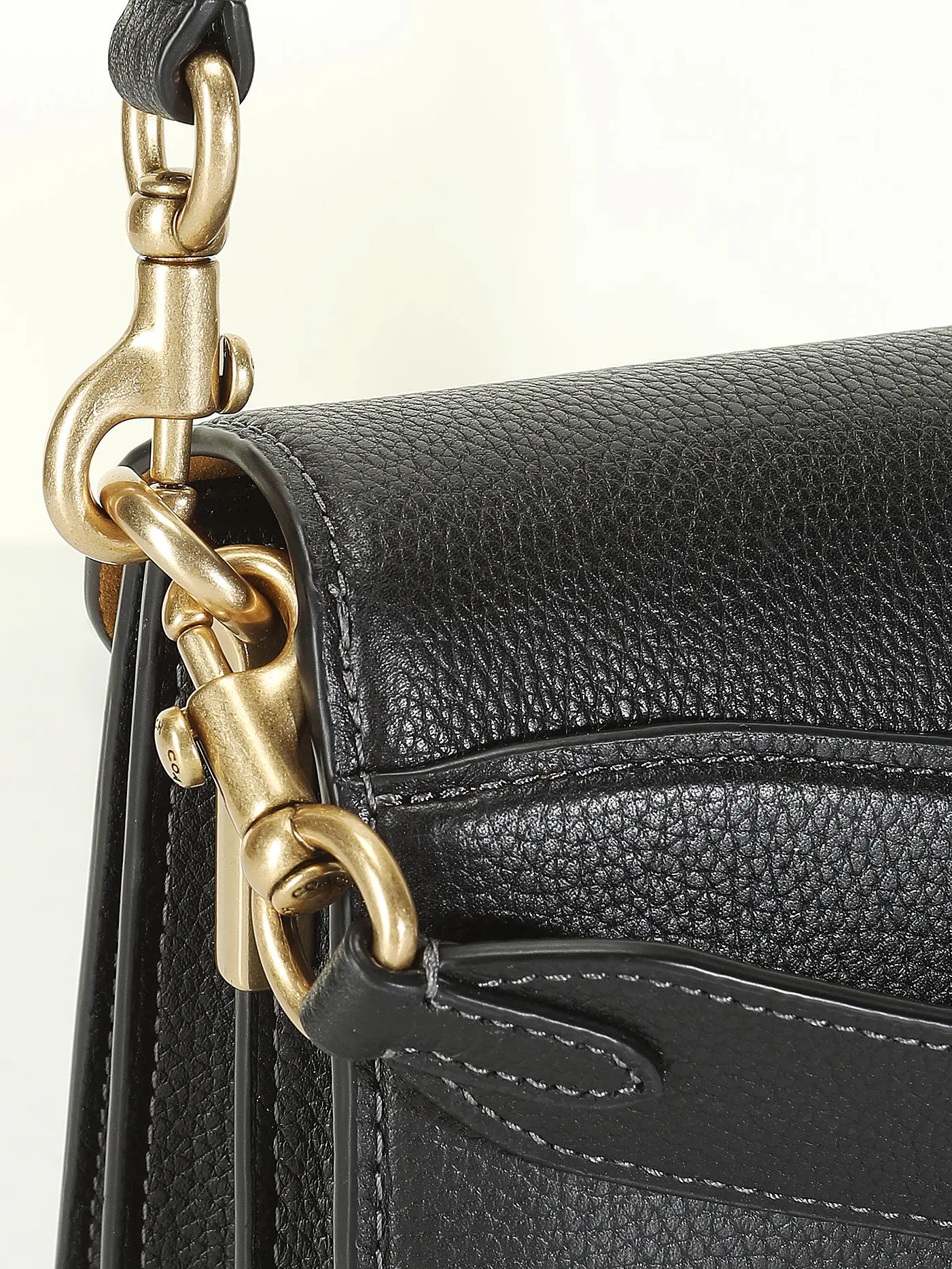 COACH | Ledertasche - Umhängetasche TABBY 26 | schwarz