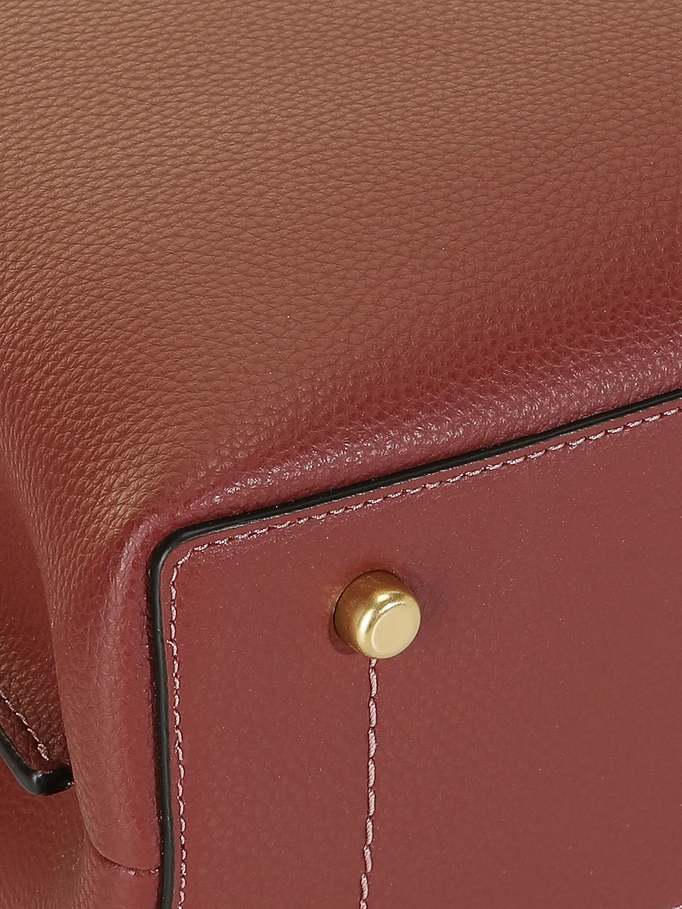 COACH | Ledertasche - Umhängetasche WILLOW  | dunkelrot