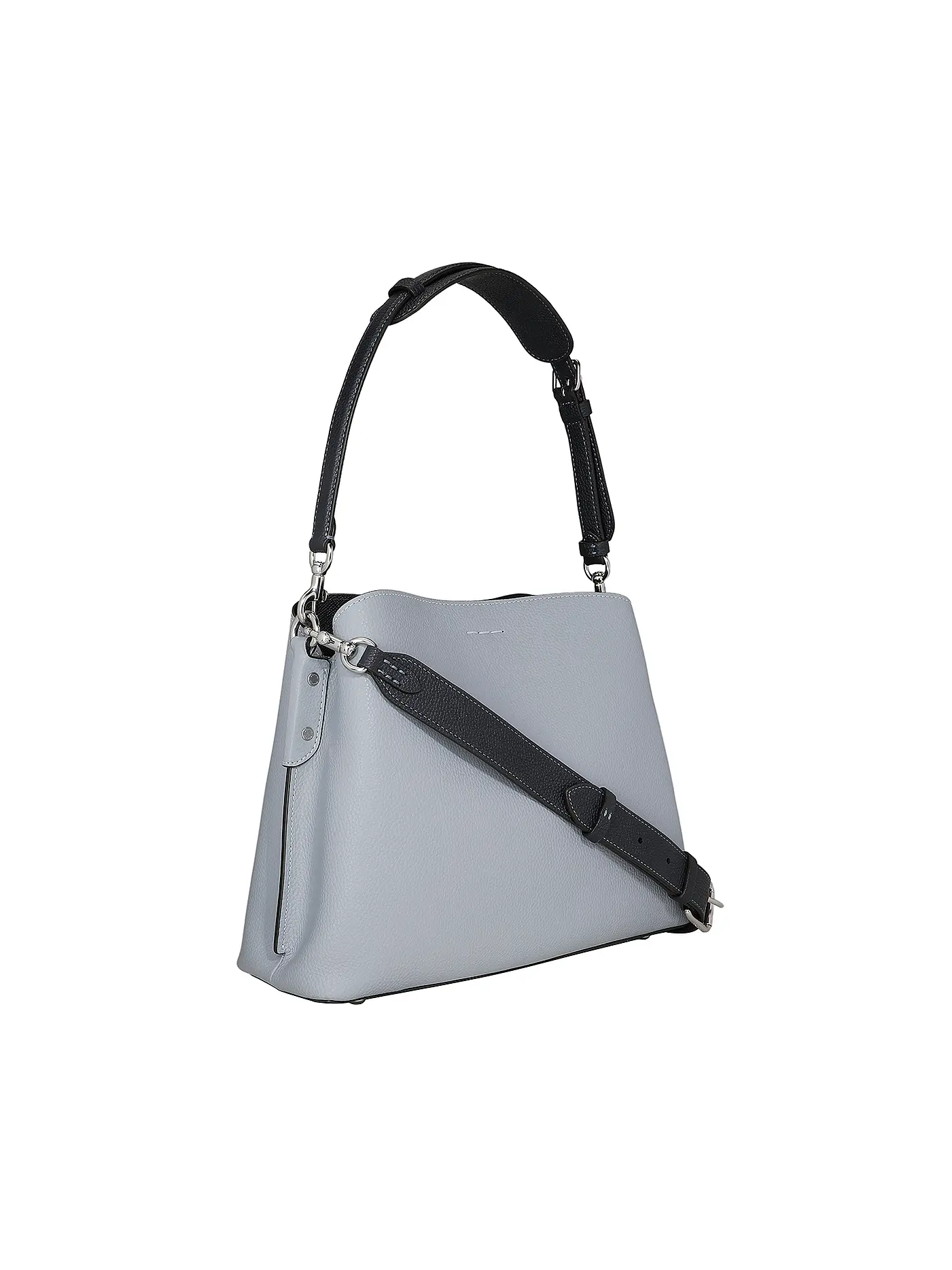 COACH | Ledertasche - Umhängetasche WILLOW | grau