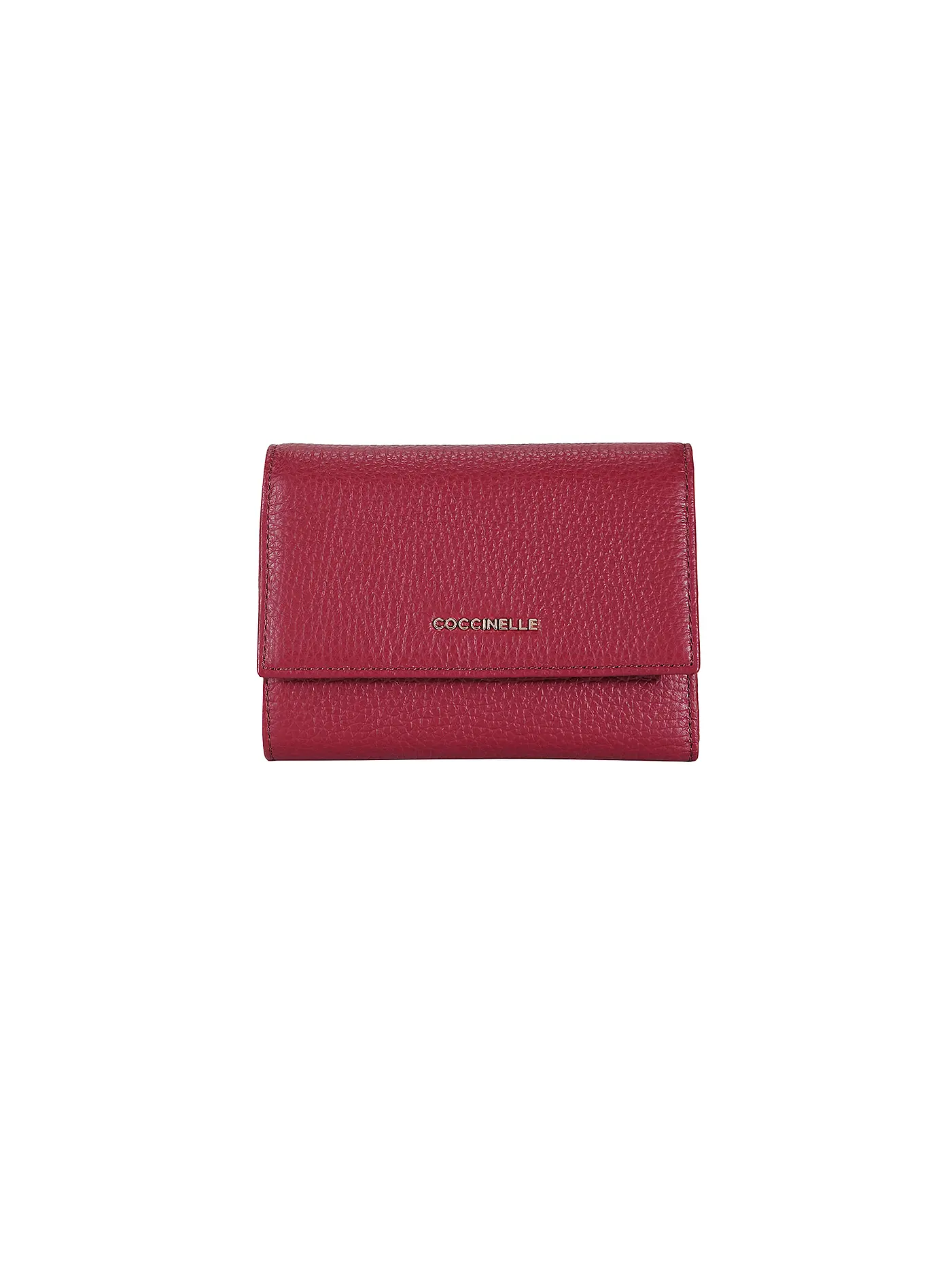 COCCINELLE | Geldbörse METALLIC SOFT | beere