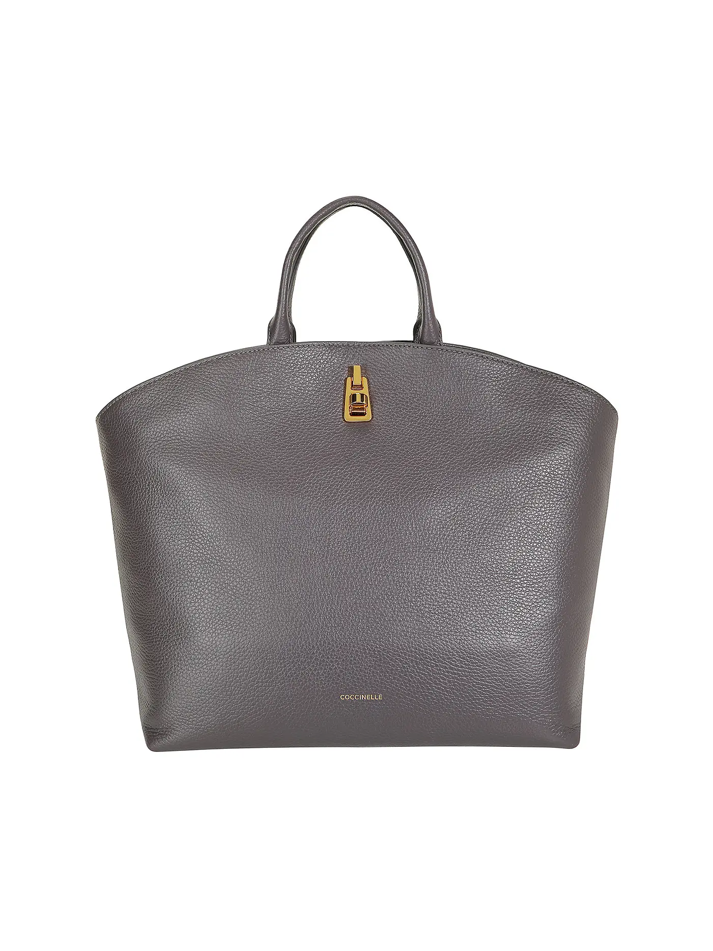 COCCINELLE | Ledertasche - Henkeltasche COCCINELLEMAGIE SOFT | grau