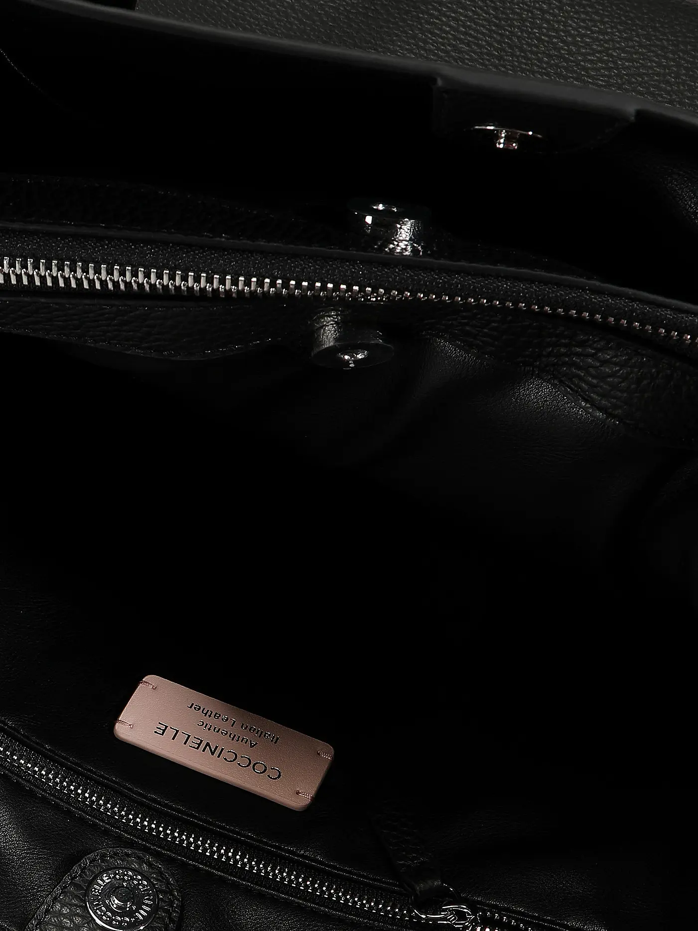 COCCINELLE | Ledertasche - Henkeltasche COCCINELLESWAP  | schwarz