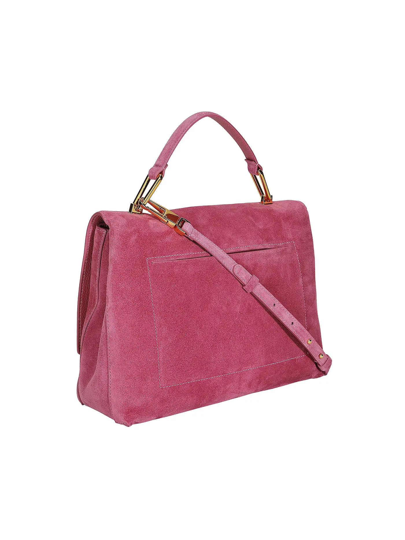 COCCINELLE | Ledertasche - Henkeltasche LIYA  SUEDE | pink