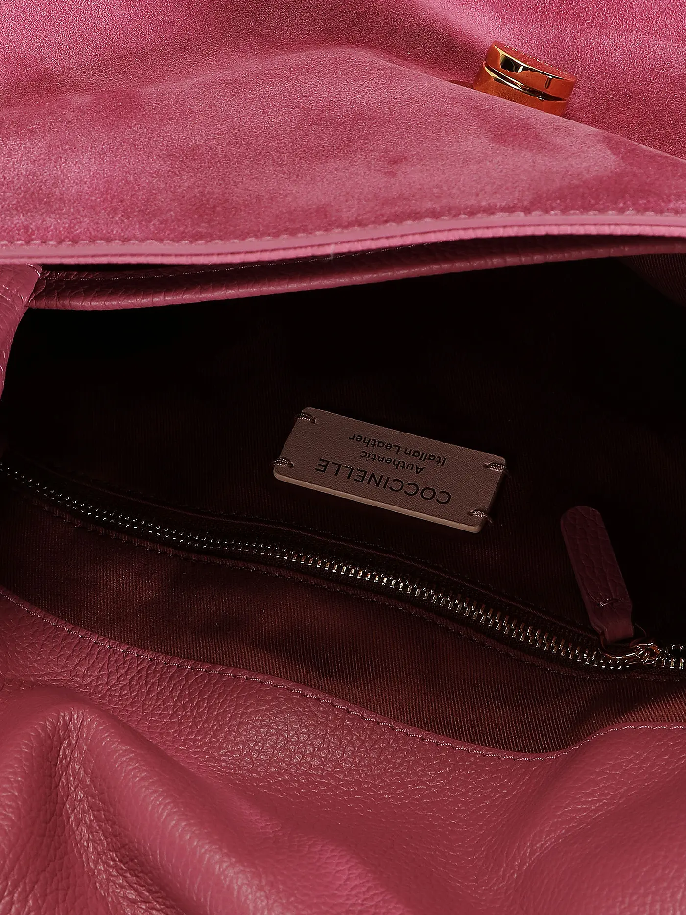 COCCINELLE | Ledertasche - Henkeltasche LIYA  SUEDE | pink