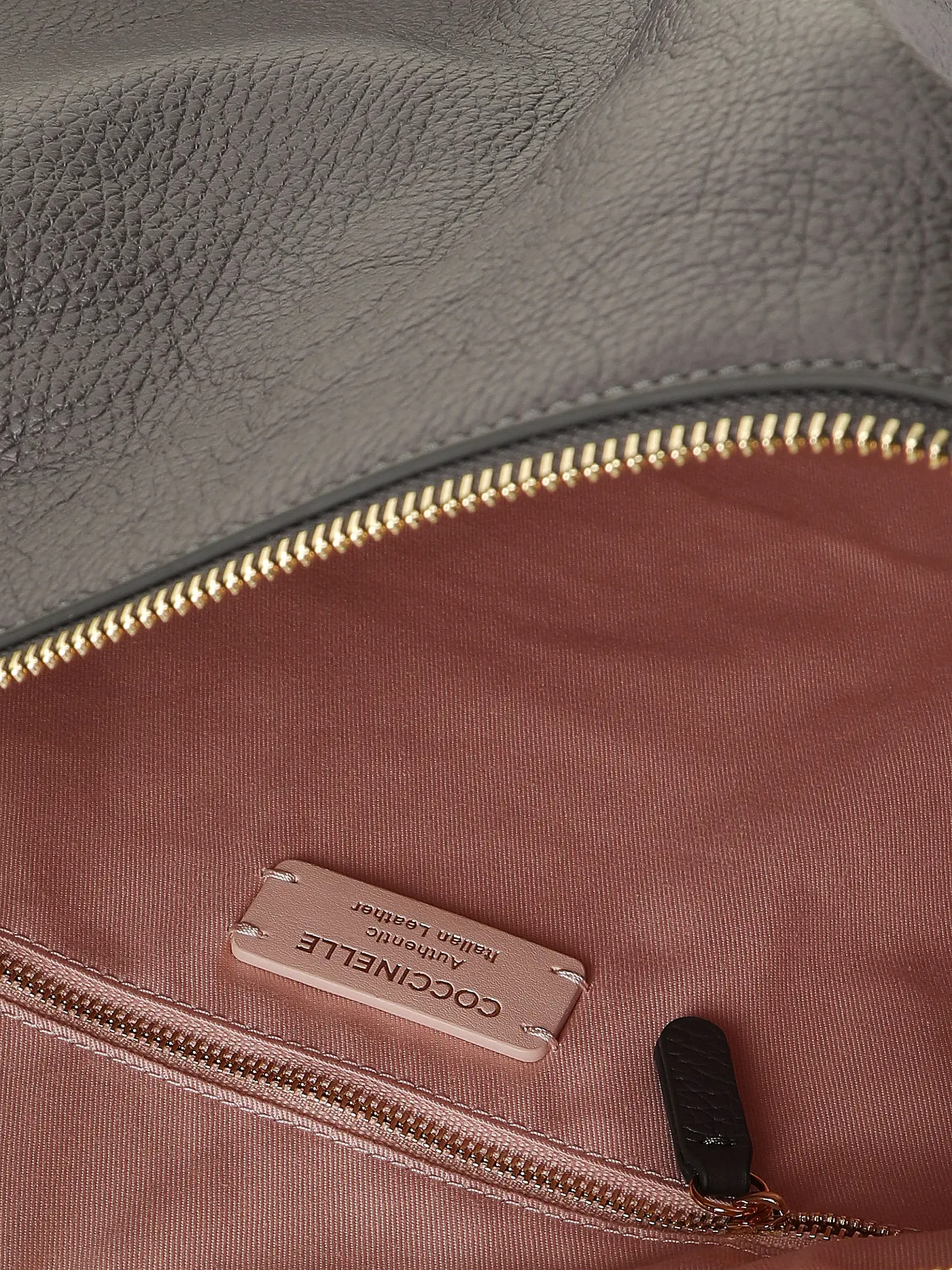 COCCINELLE | Ledertasche - Hobo Bag COCCINELLEGLEEN | grau