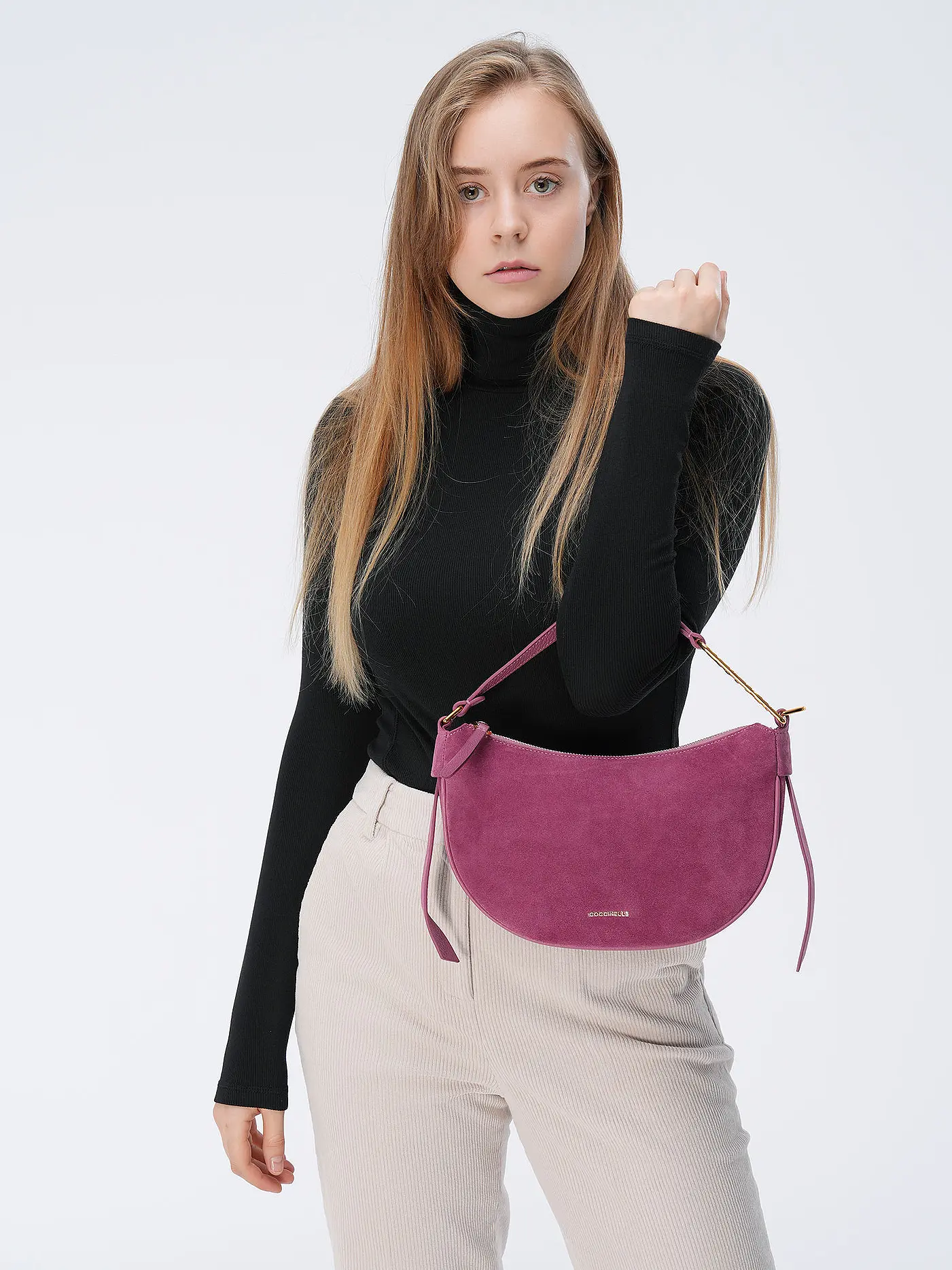 COCCINELLE | Ledertasche - Mini Bag COCCINELLEPRISCILLA | pink