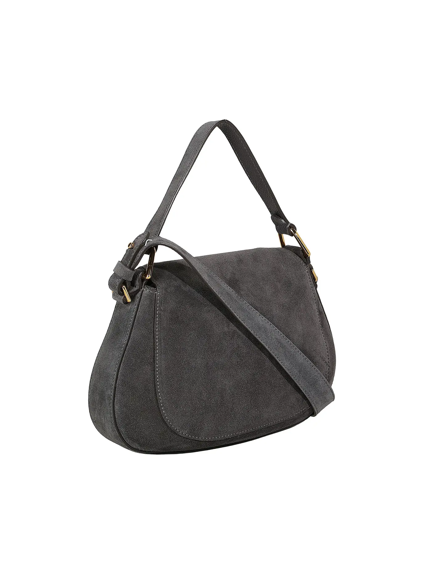 COCCINELLE | Ledertasche - Mini Bag COCCINELLESOLE | grau