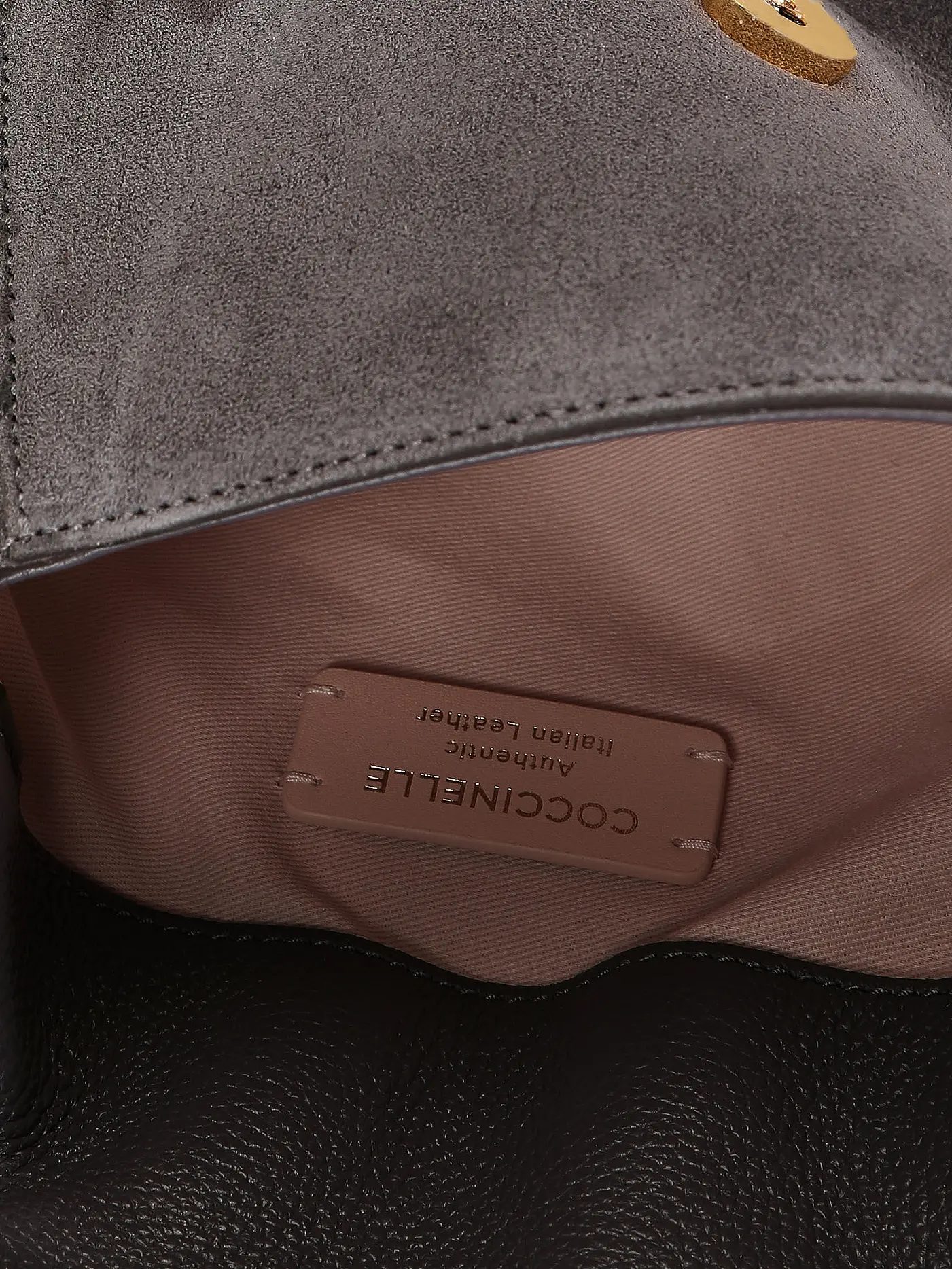 COCCINELLE | Ledertasche - Mini Bag COCCINELLESOLE | grau