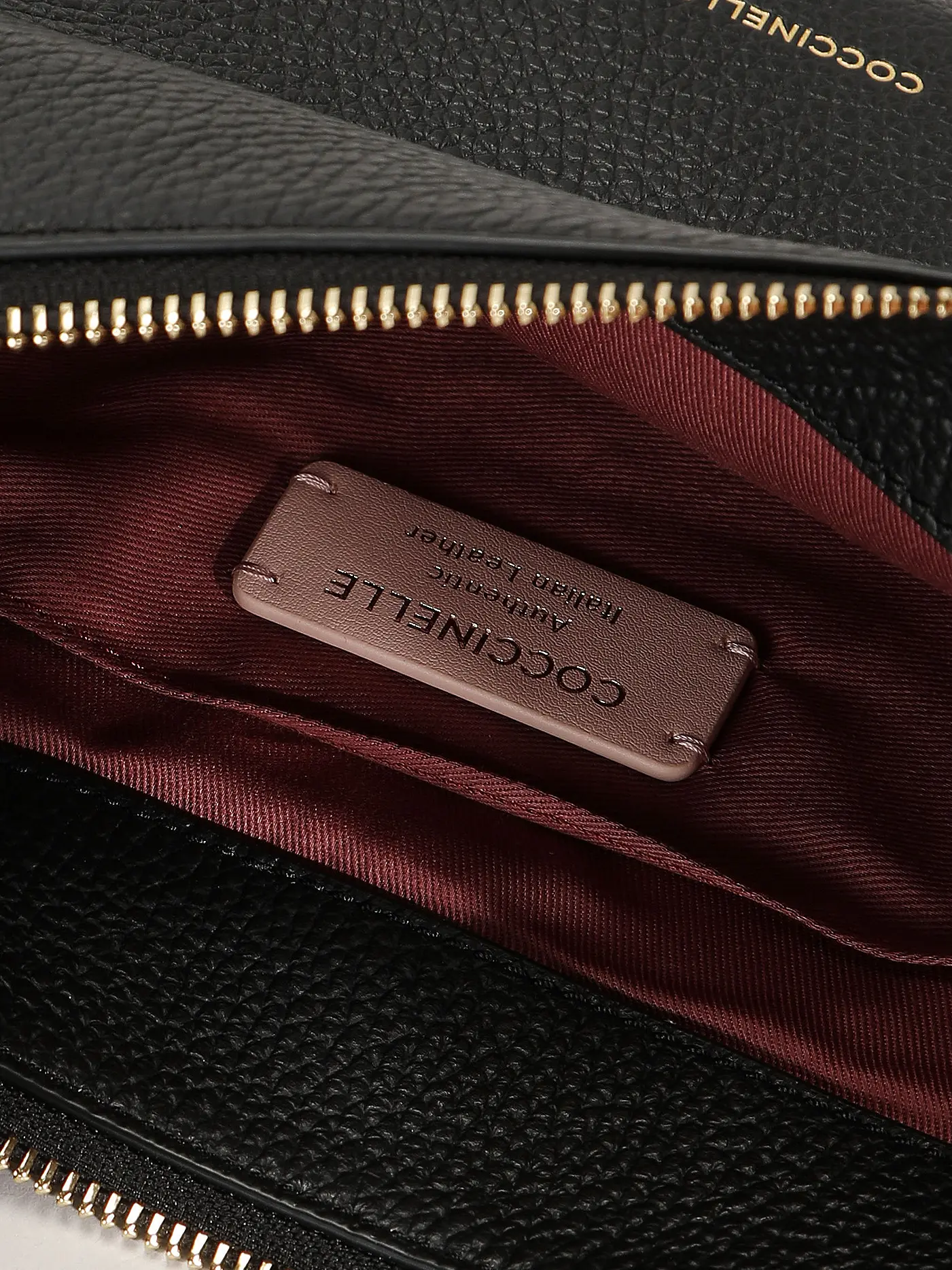 COCCINELLE | Ledertasche - Mini Bag PRISCILLA | schwarz