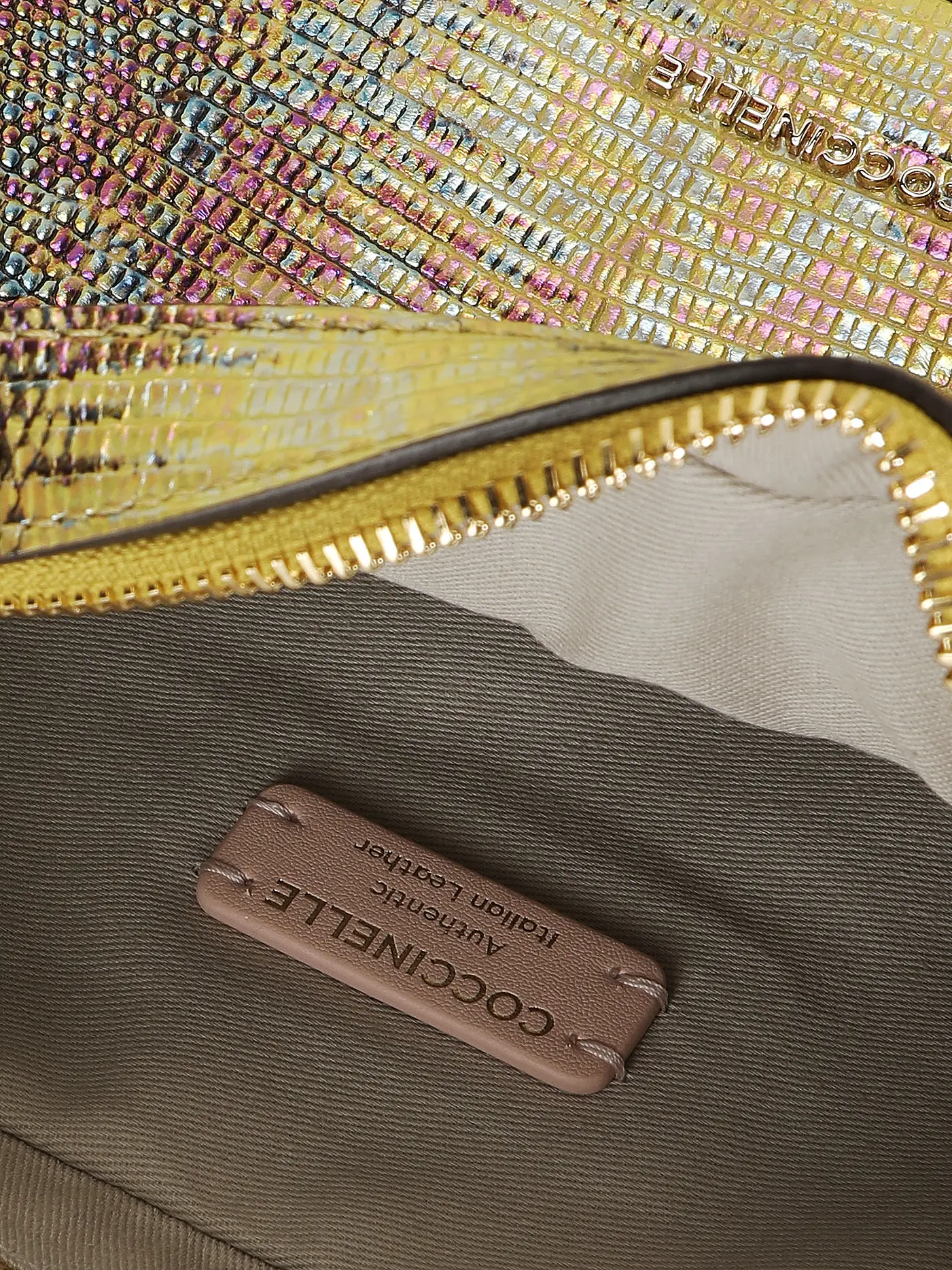 COCCINELLE | Ledertasche - Mini Bag TEBE | senf