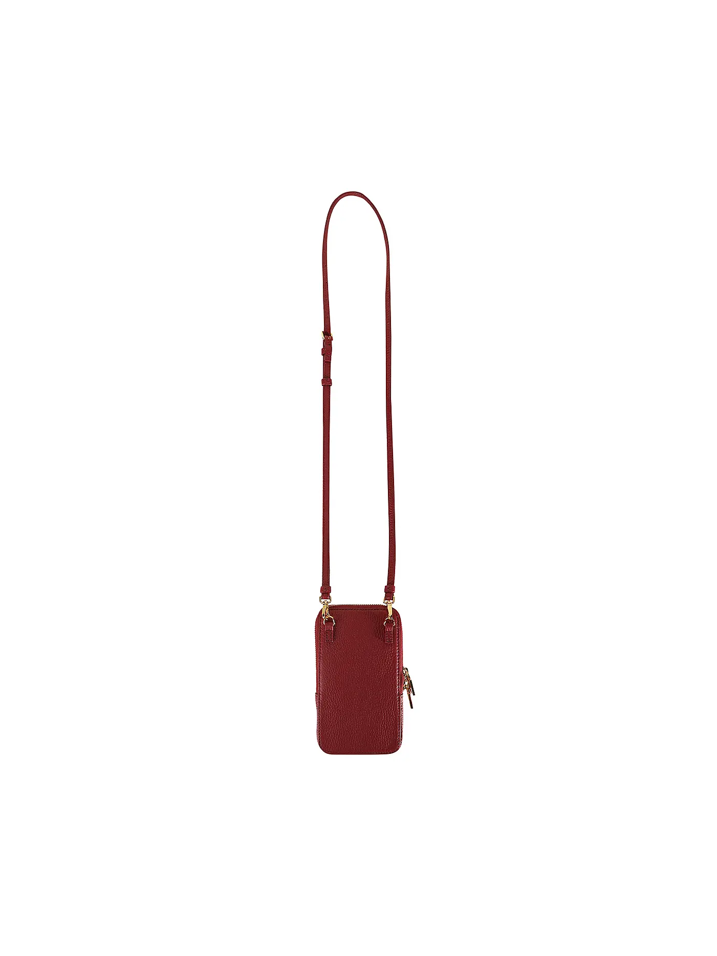 COCCINELLE | Ledertasche - Smartphone Bag FLOR | beere