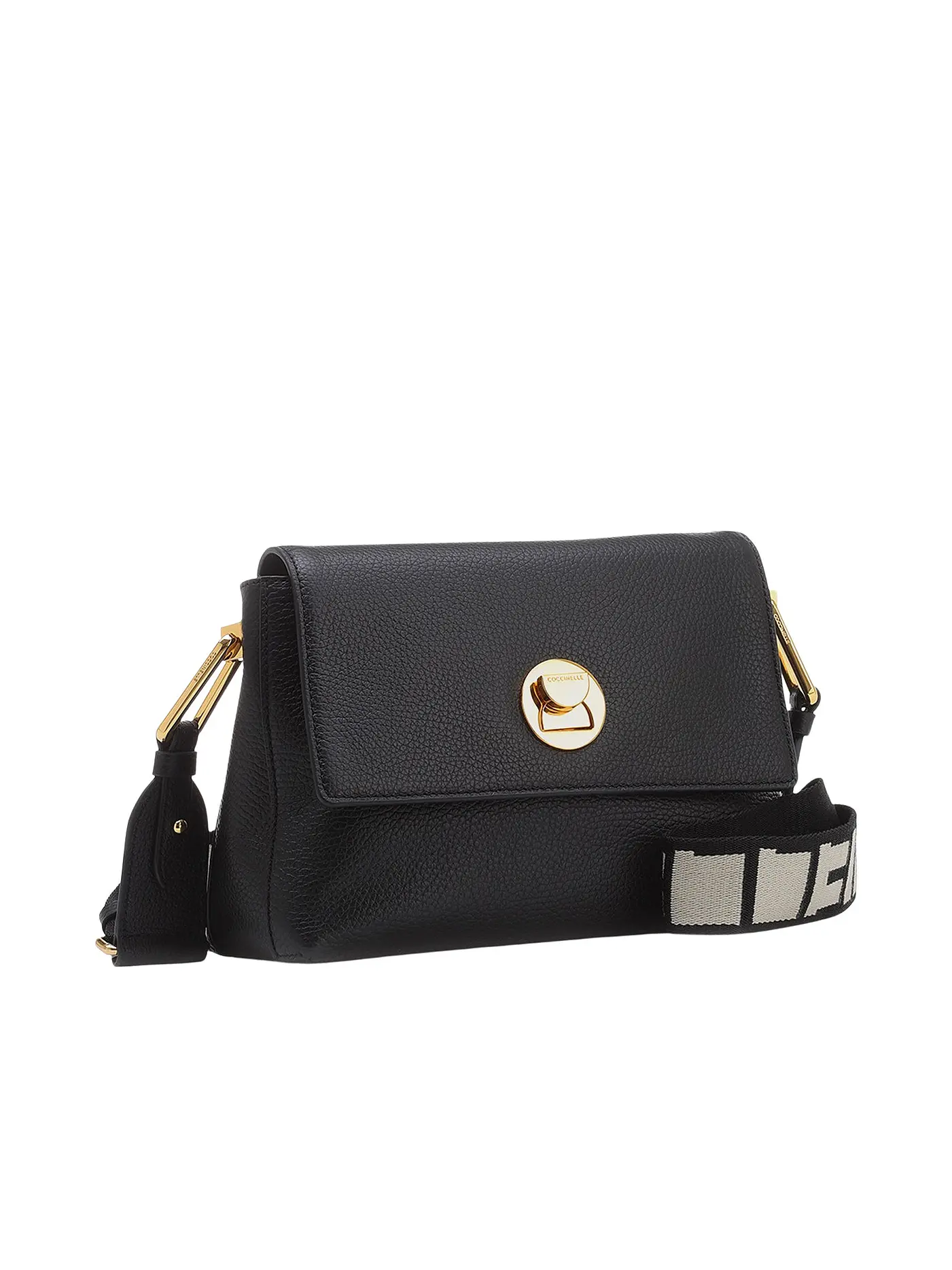 COCCINELLE | Ledertasche - Umhängetasche LIYA | schwarz