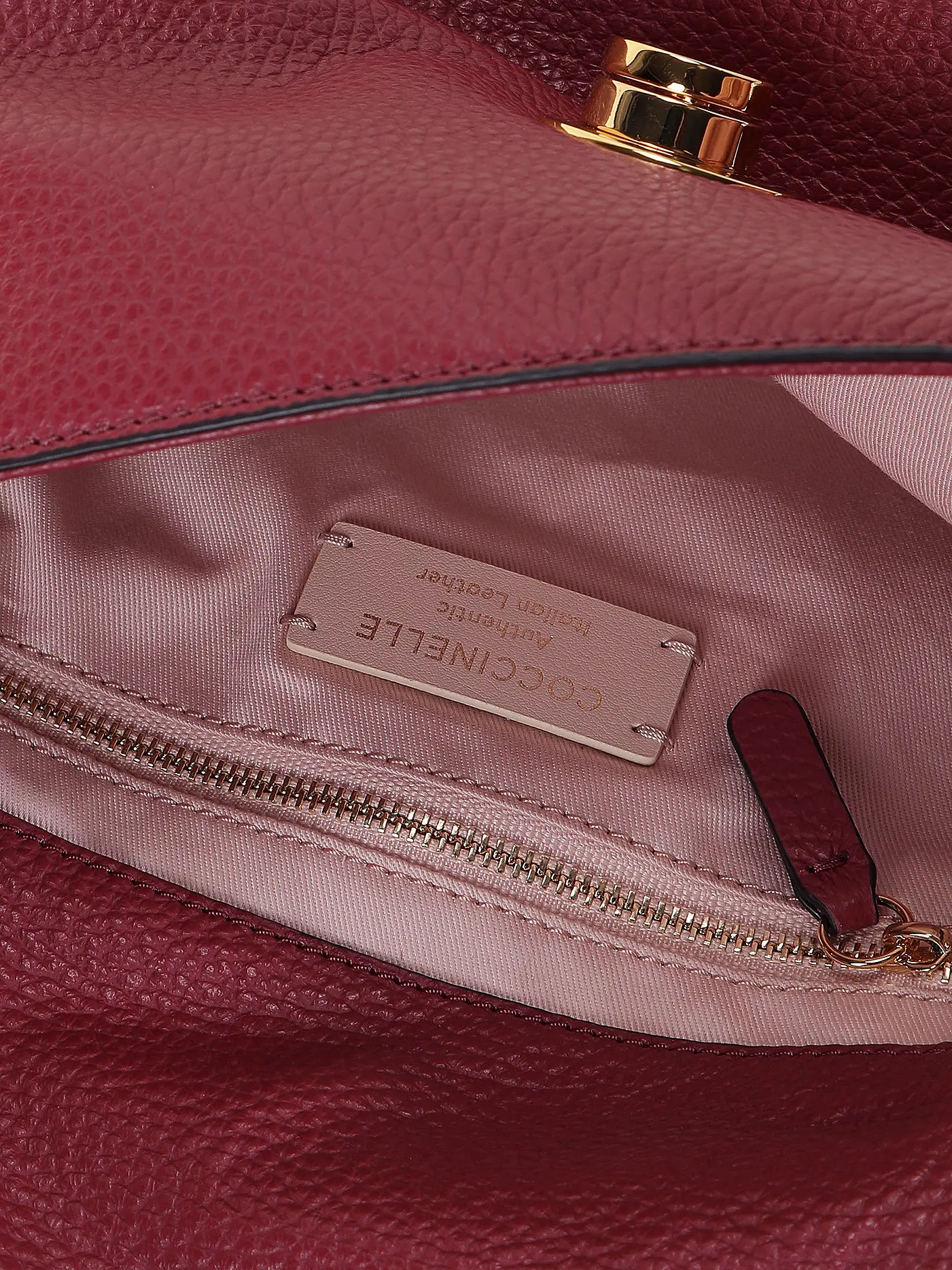 COCCINELLE | Ledertasche - Umhängetasche LIYA | rot