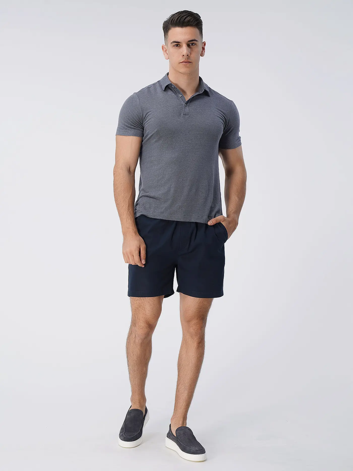 COLORFUL STANDARD | Shorts | blau