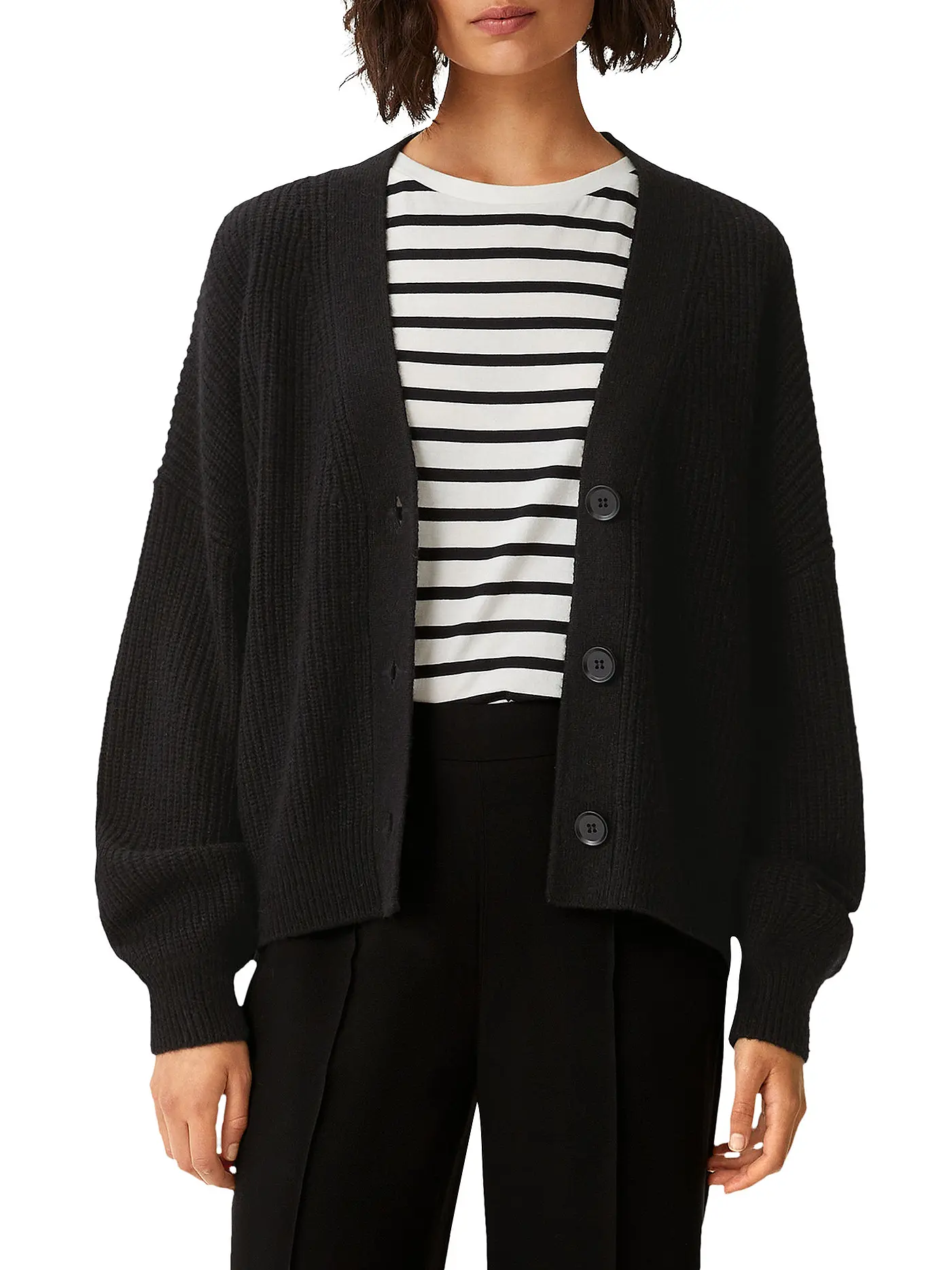 COMMA IDENTITY | Cardigan | schwarz