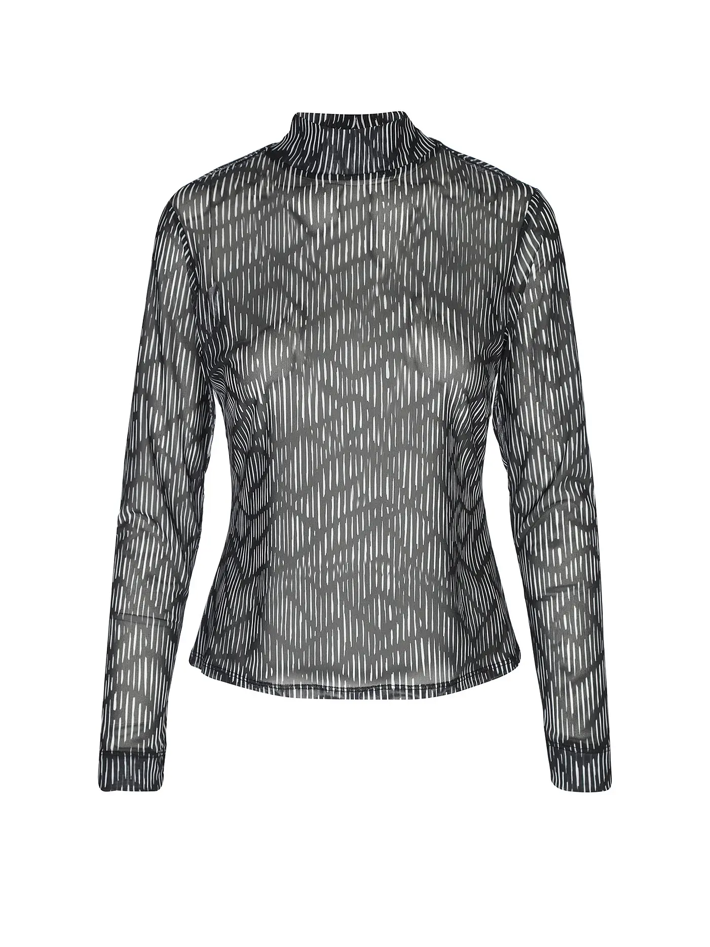 COMMA IDENTITY | Langarmshirt | schwarz