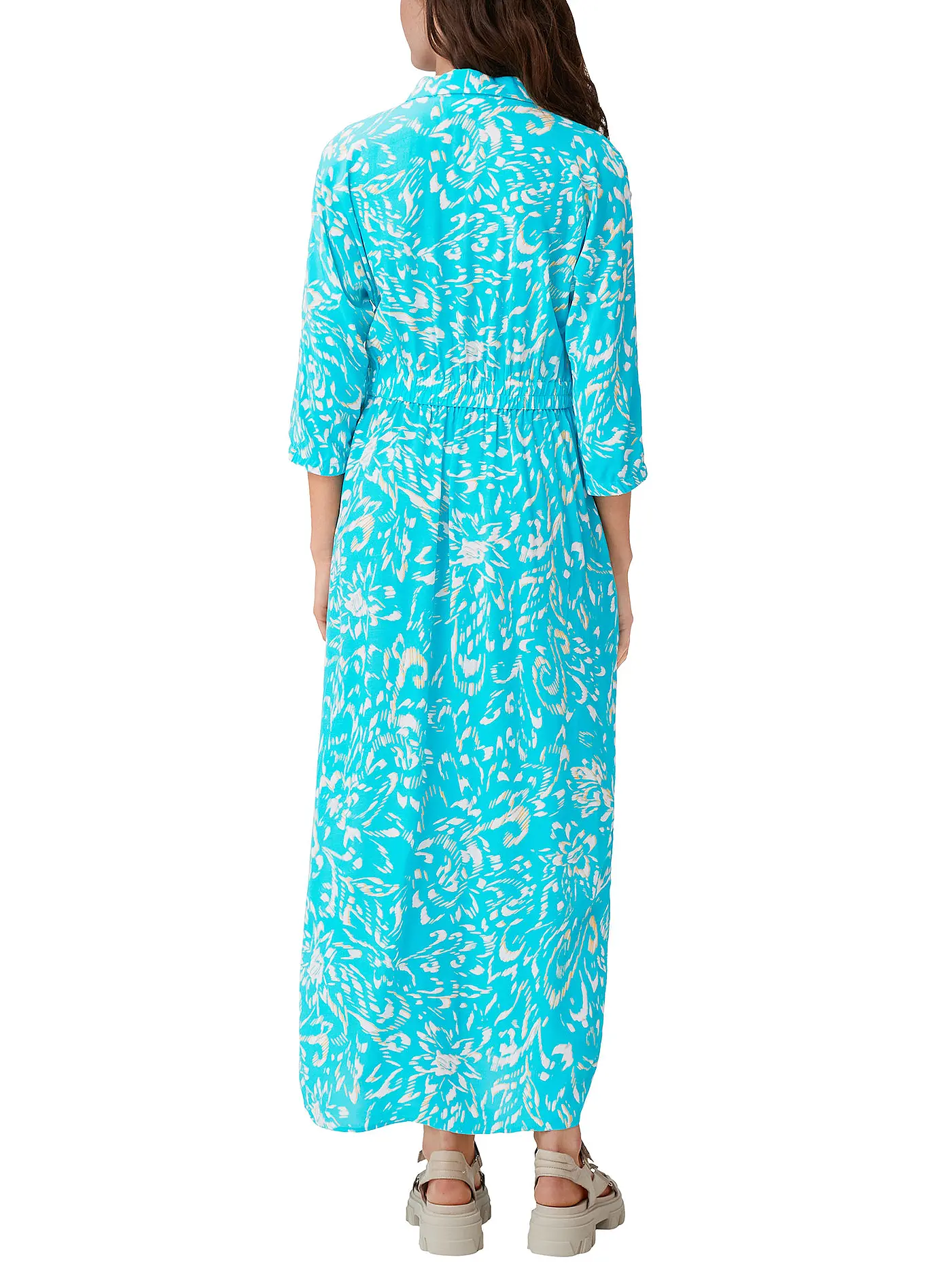COMMA IDENTITY | Midikleid | blau