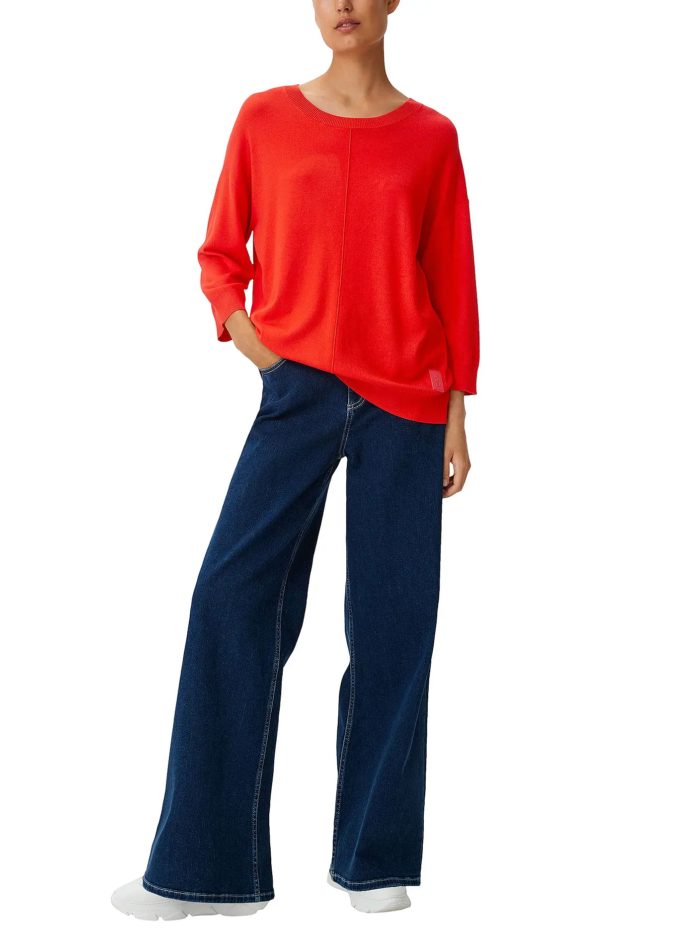 COMMA IDENTITY | Pullover | orange