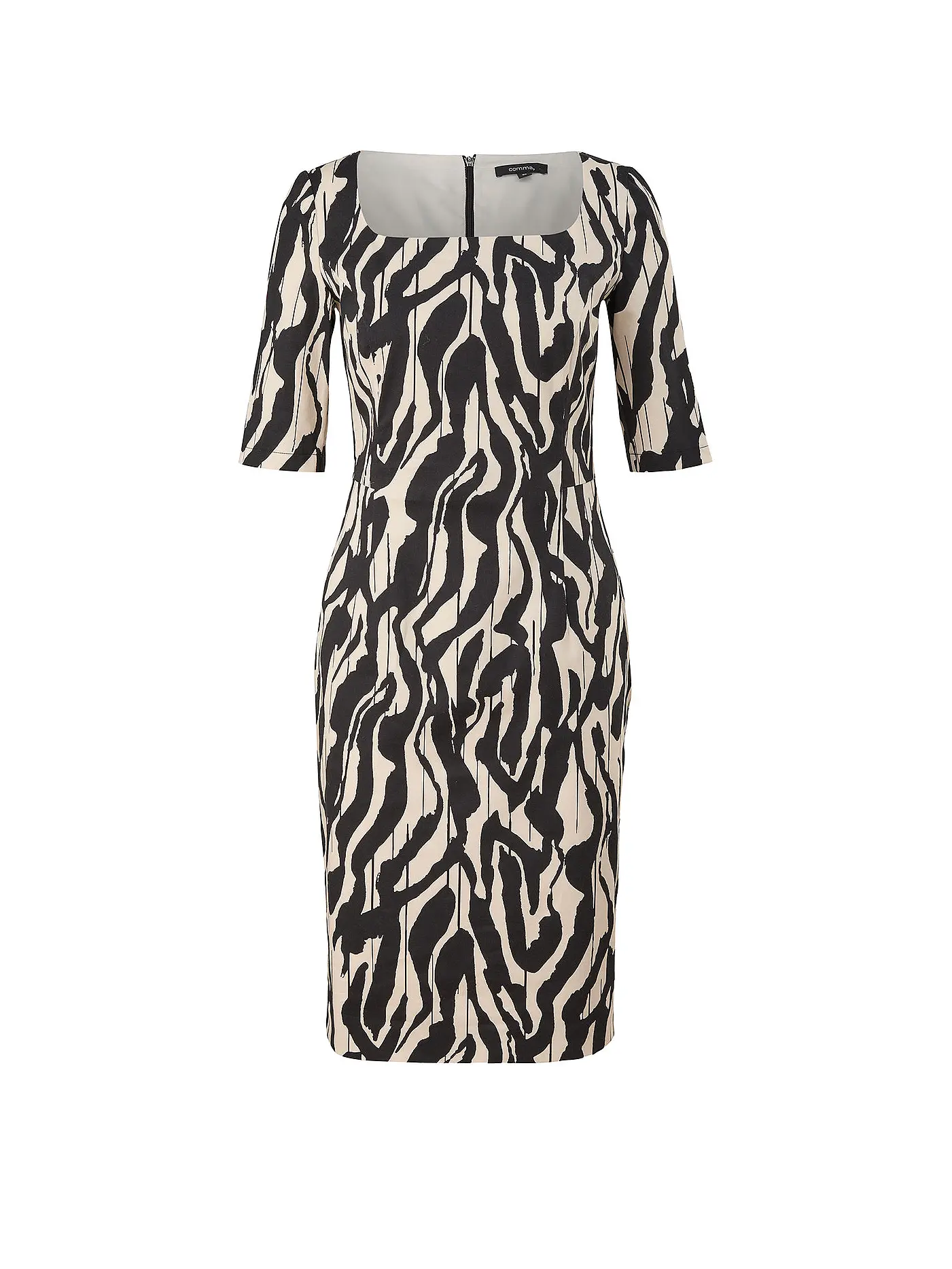 COMMA | Minikleid | schwarz