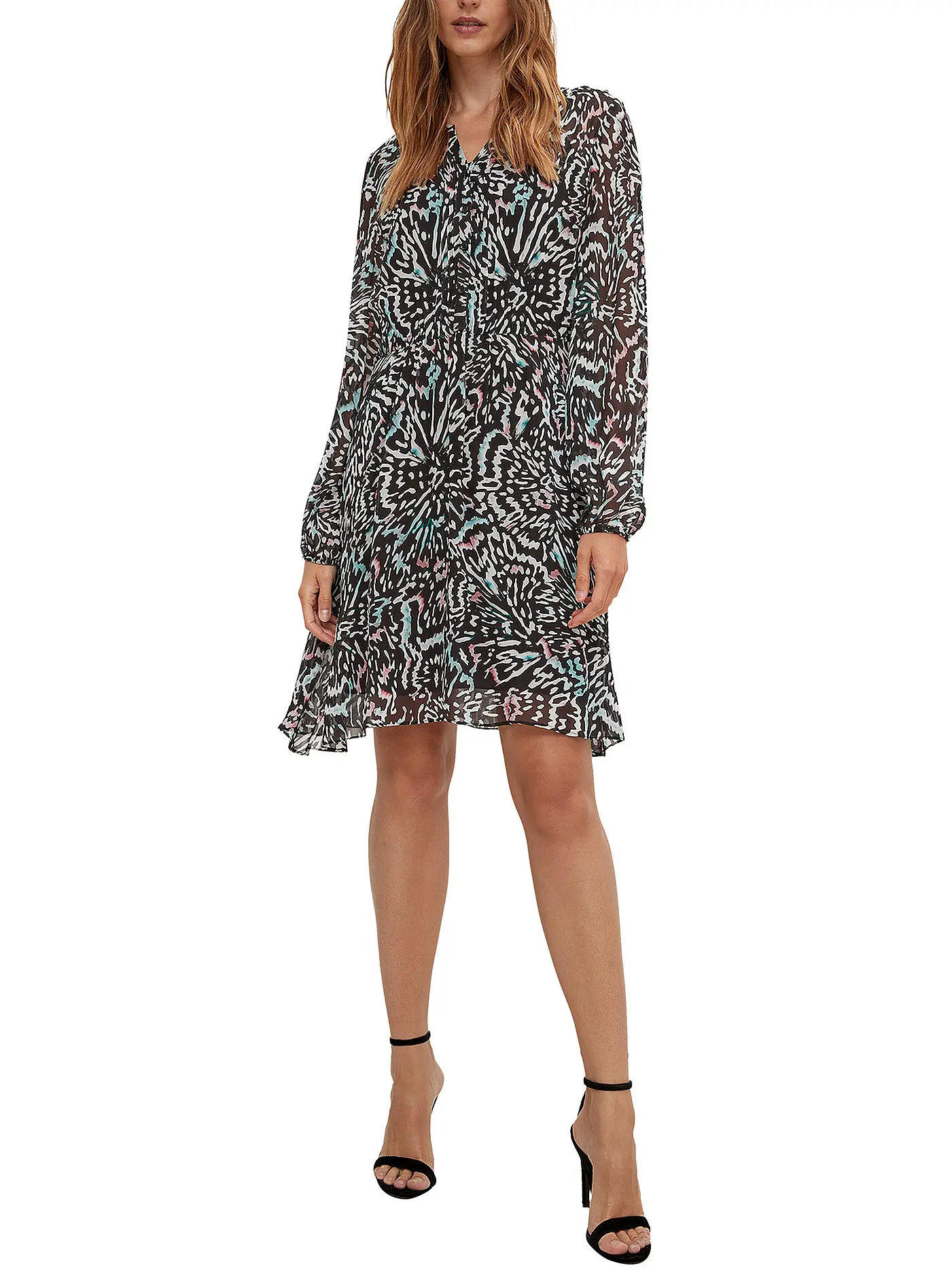 COMMA | Minikleid | schwarz