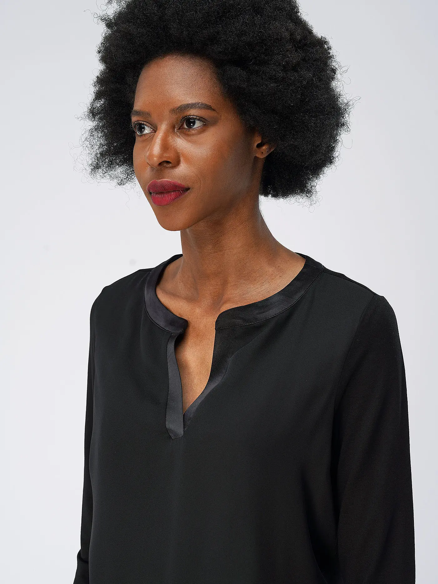 COMMA | Shirt | schwarz