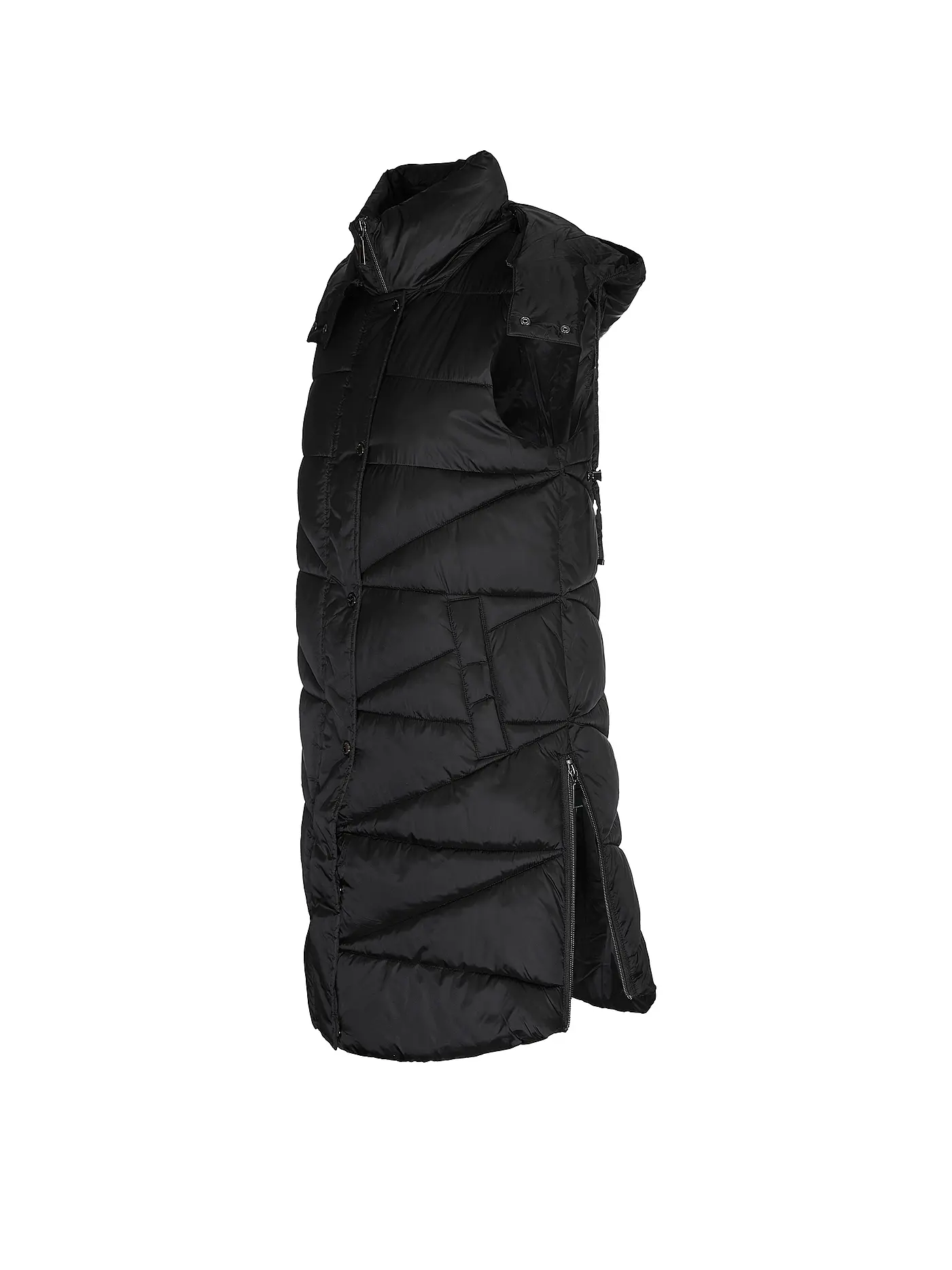 COMMA | Steppgilet | schwarz