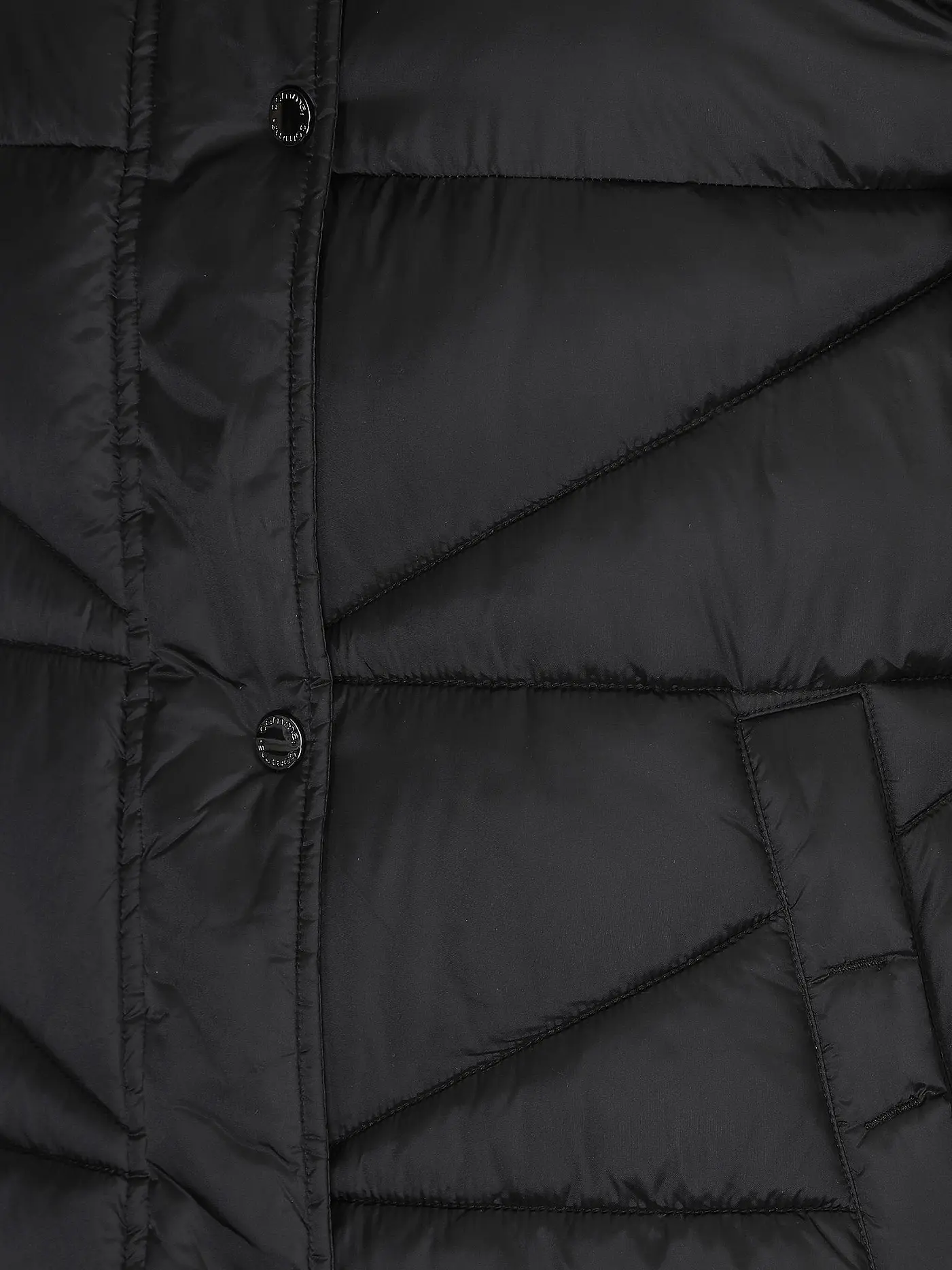 COMMA | Steppgilet | schwarz