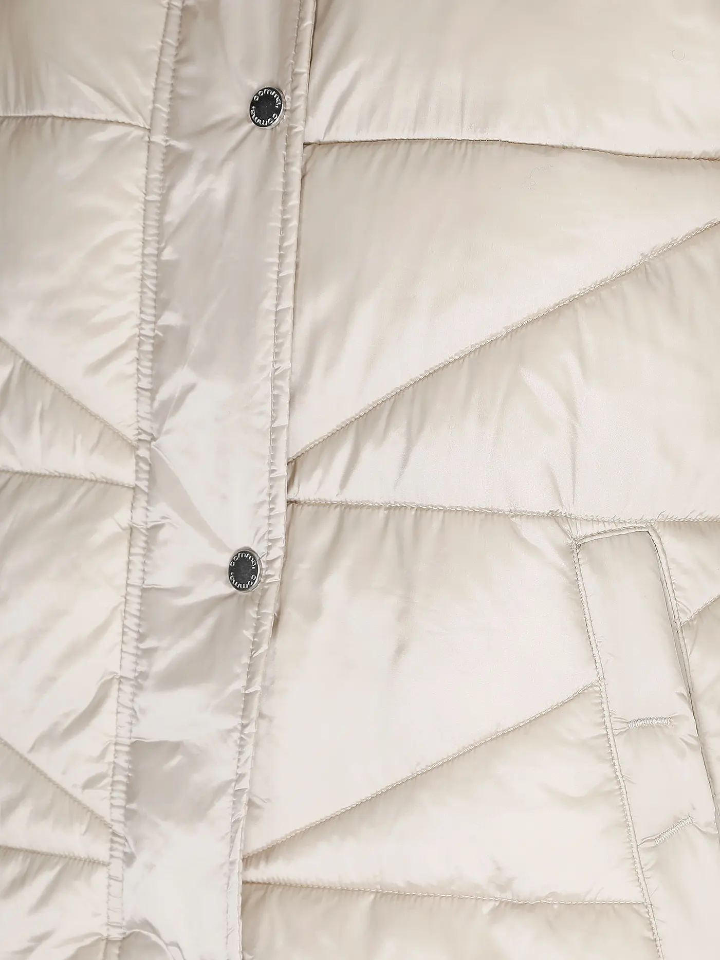 COMMA | Steppgilet | creme