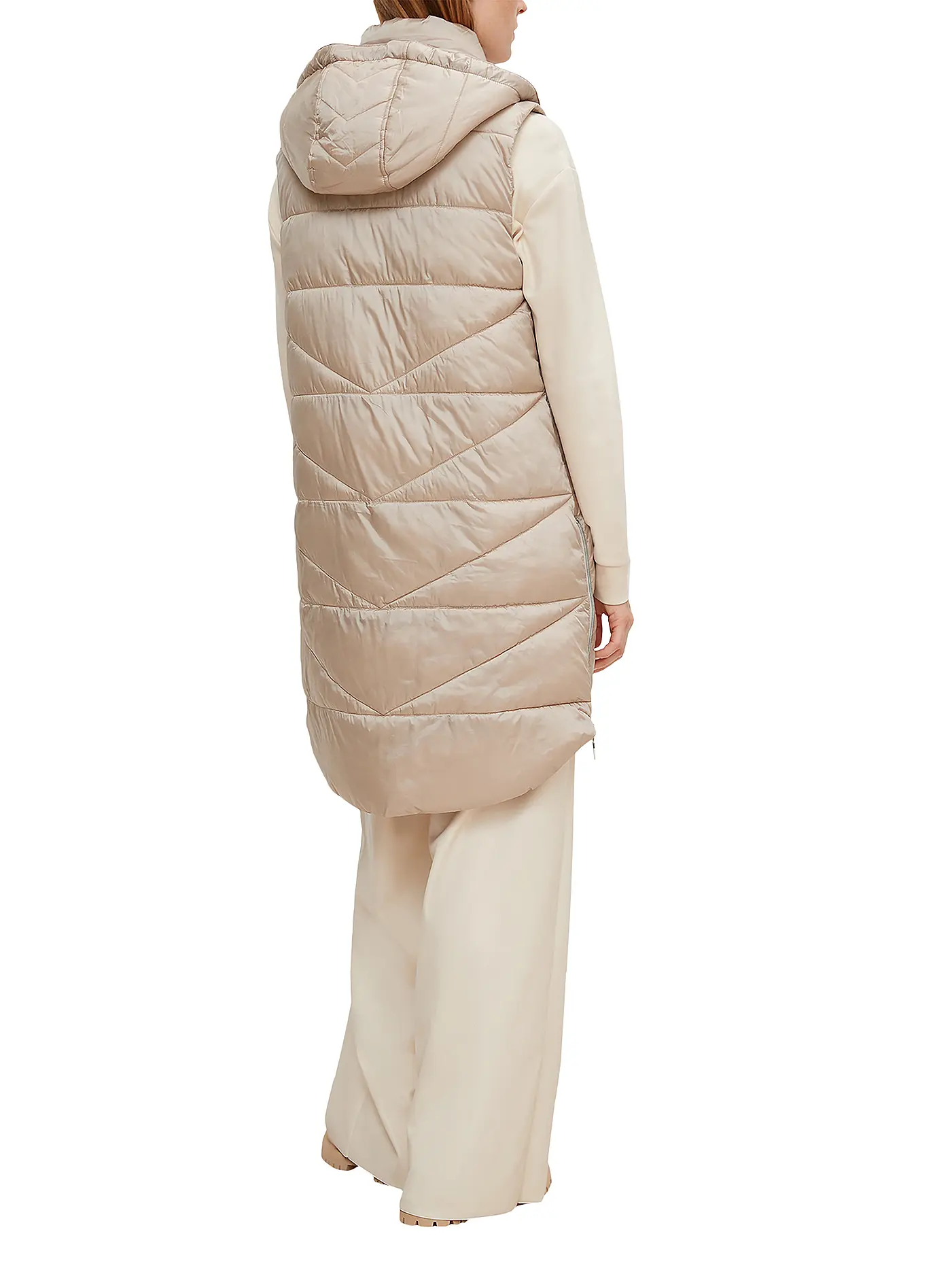 COMMA | Steppgilet | creme