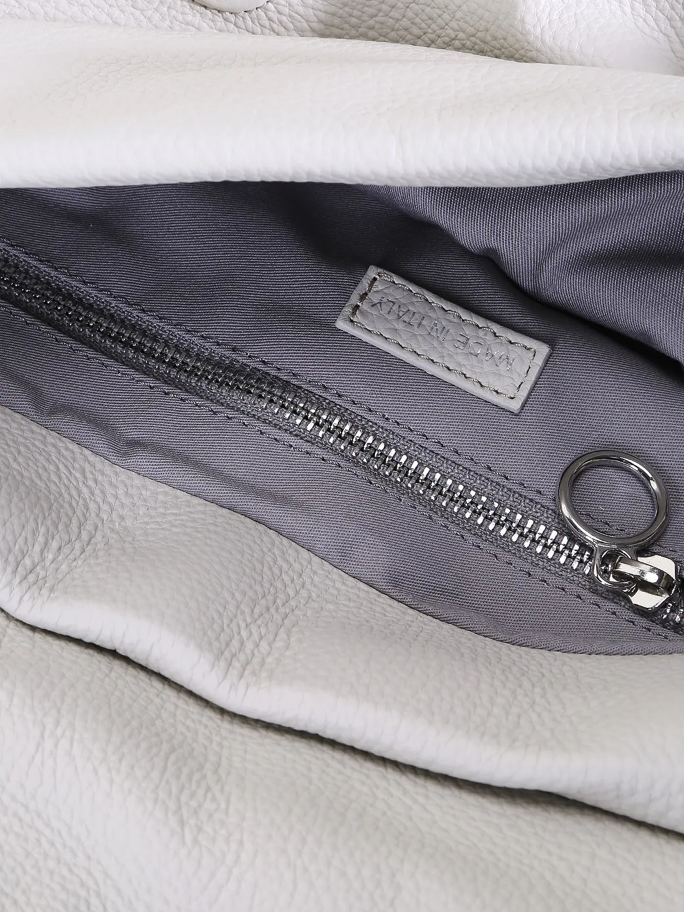 COPENHAGEN | Ledertasche - Umhängetasche BAG 011 | grau