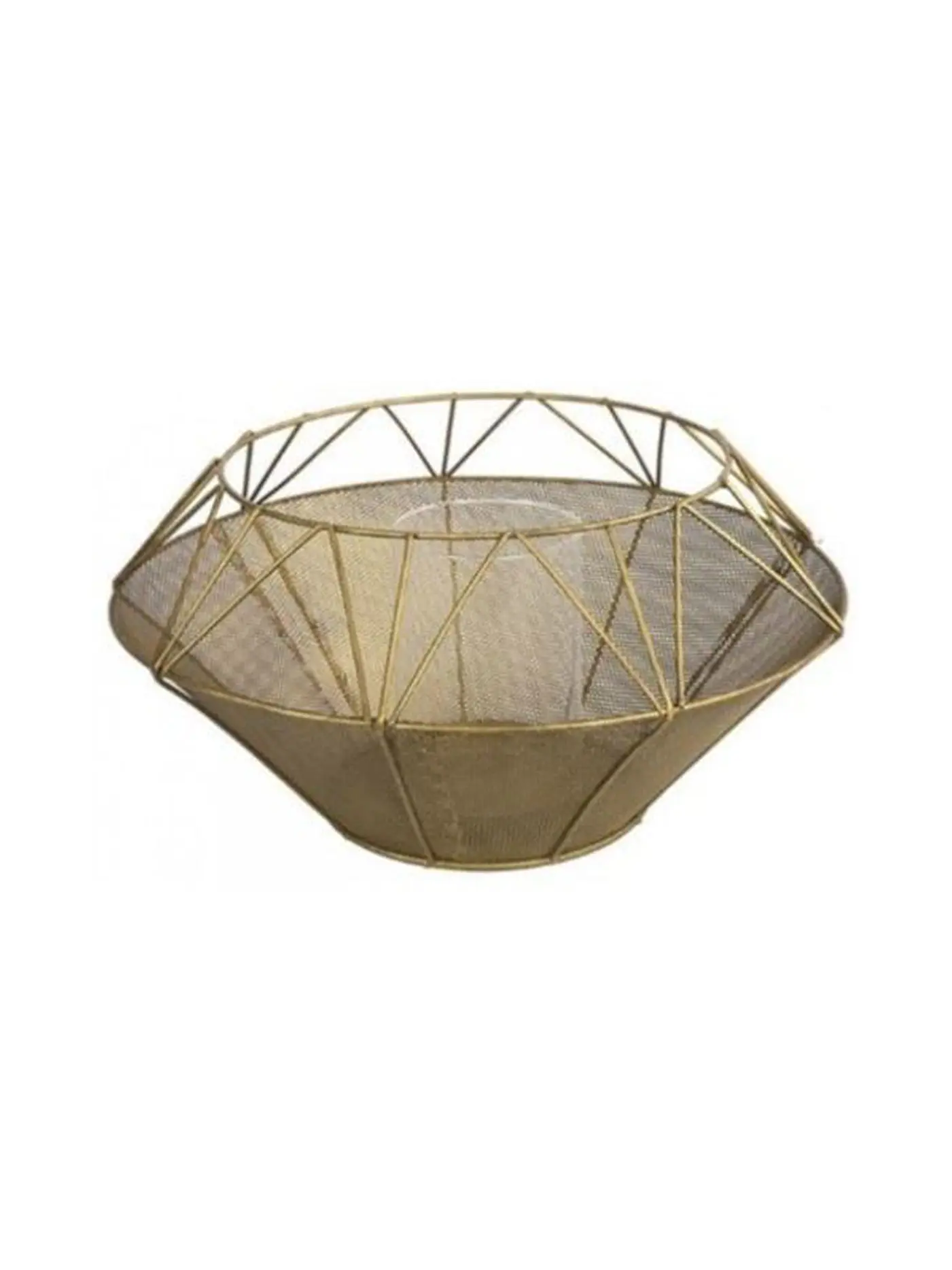 COUNTRYFIELD | Teelichthalter 31 x 15cm HANSLI Broze | gold