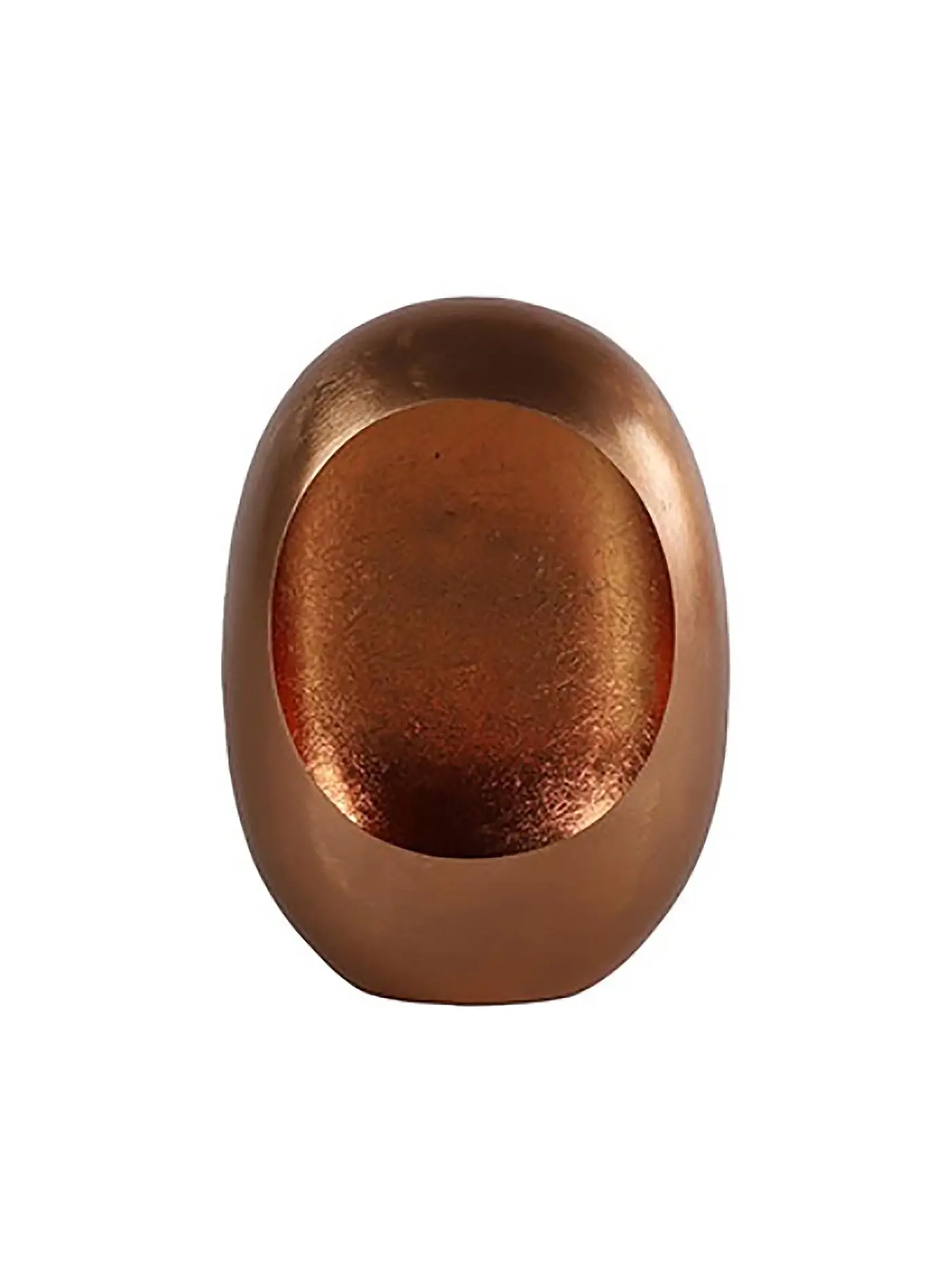 COUNTRYFIELD | Teelichthalter EGGY Medium 11x21x29cm Kupfer | kupfer