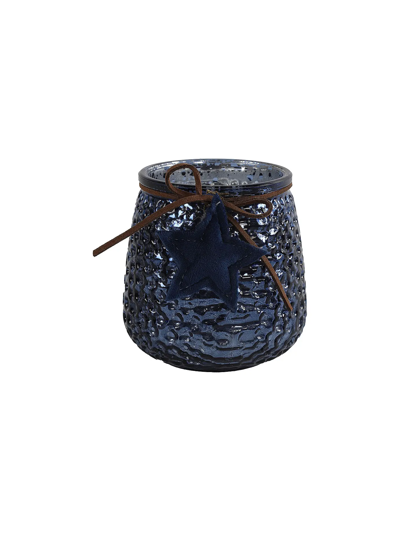 COUNTRYFIELD | Teelichthalter Fynn S 10cm Blau | blau