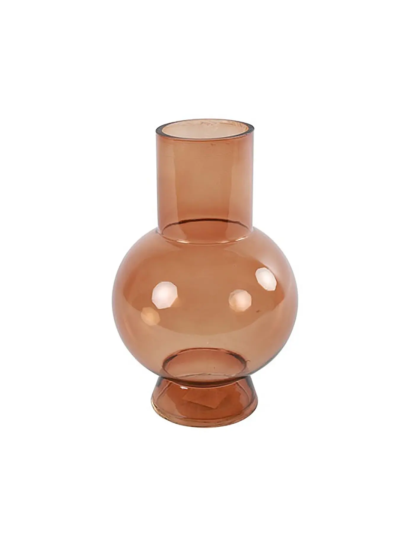 COUNTRYFIELD | Vase IMKE Small 15x23cm Sudanbraun | braun