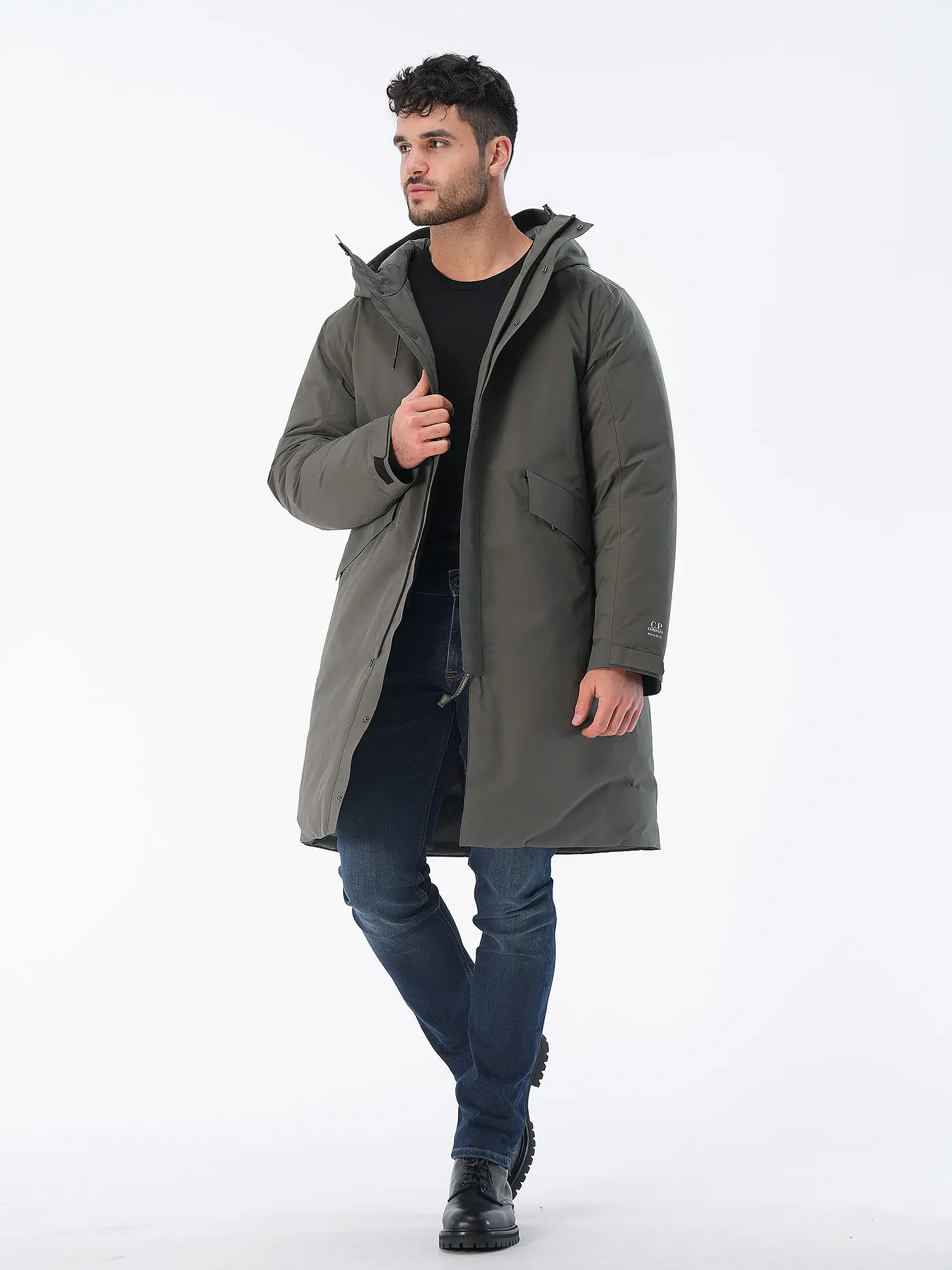 CP COMPANY | Daunenparka | grau