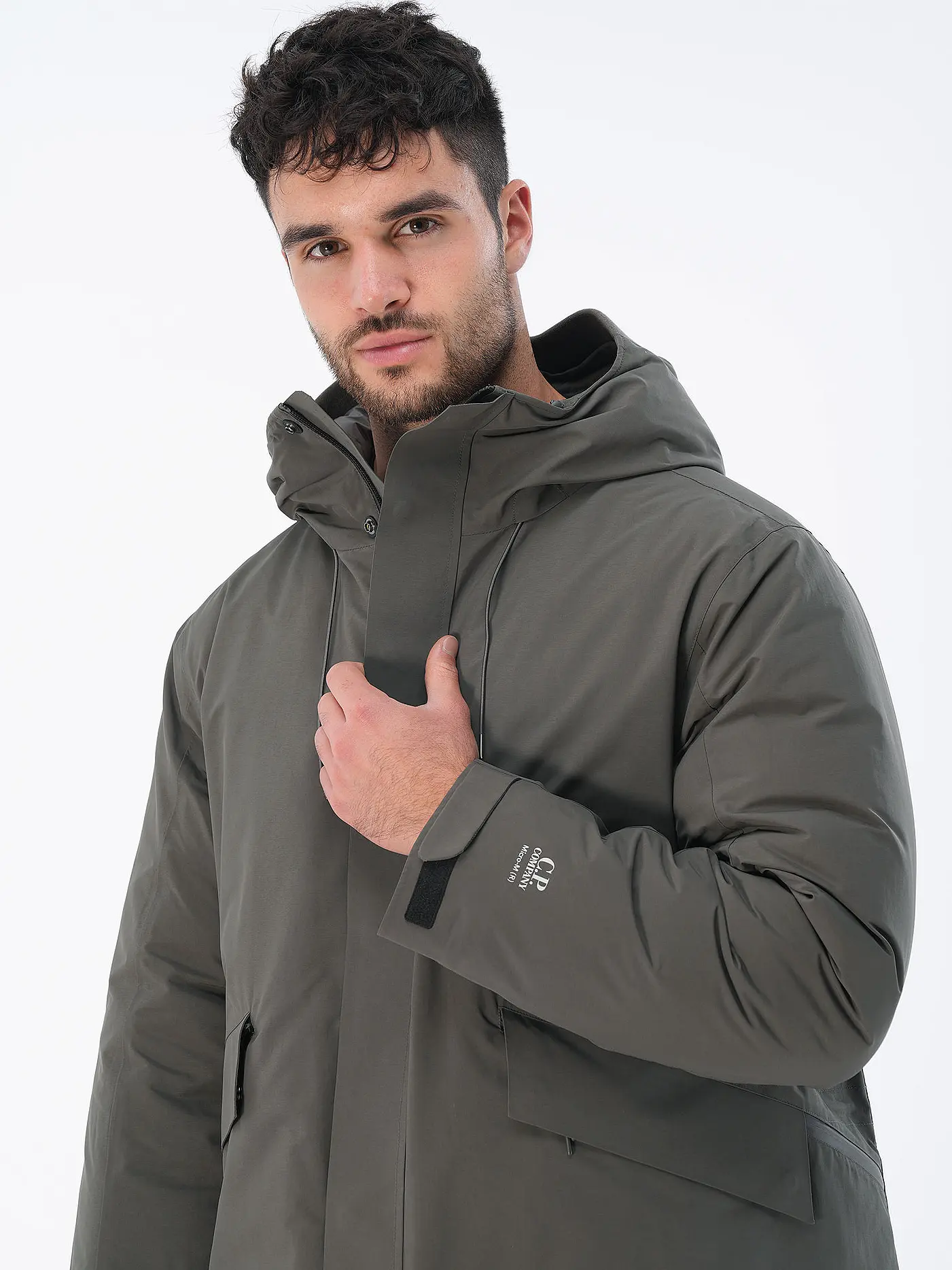 CP COMPANY | Daunenparka | grau