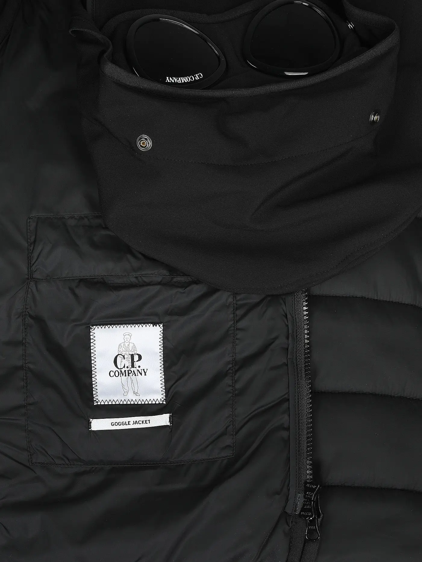 CP COMPANY | Hybridgilet | schwarz
