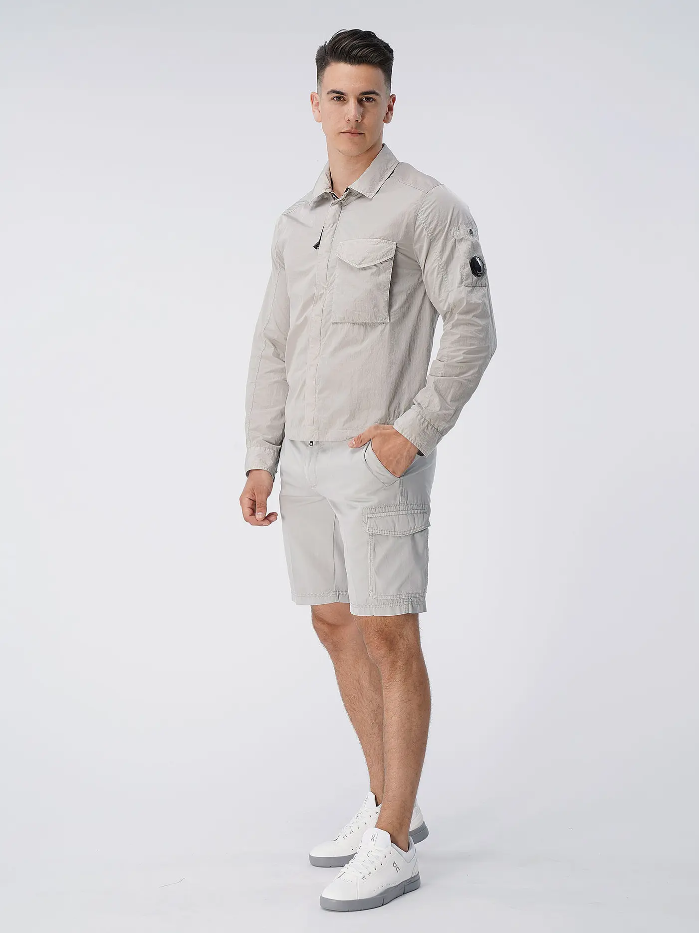 CP COMPANY | Overshirt  | grau