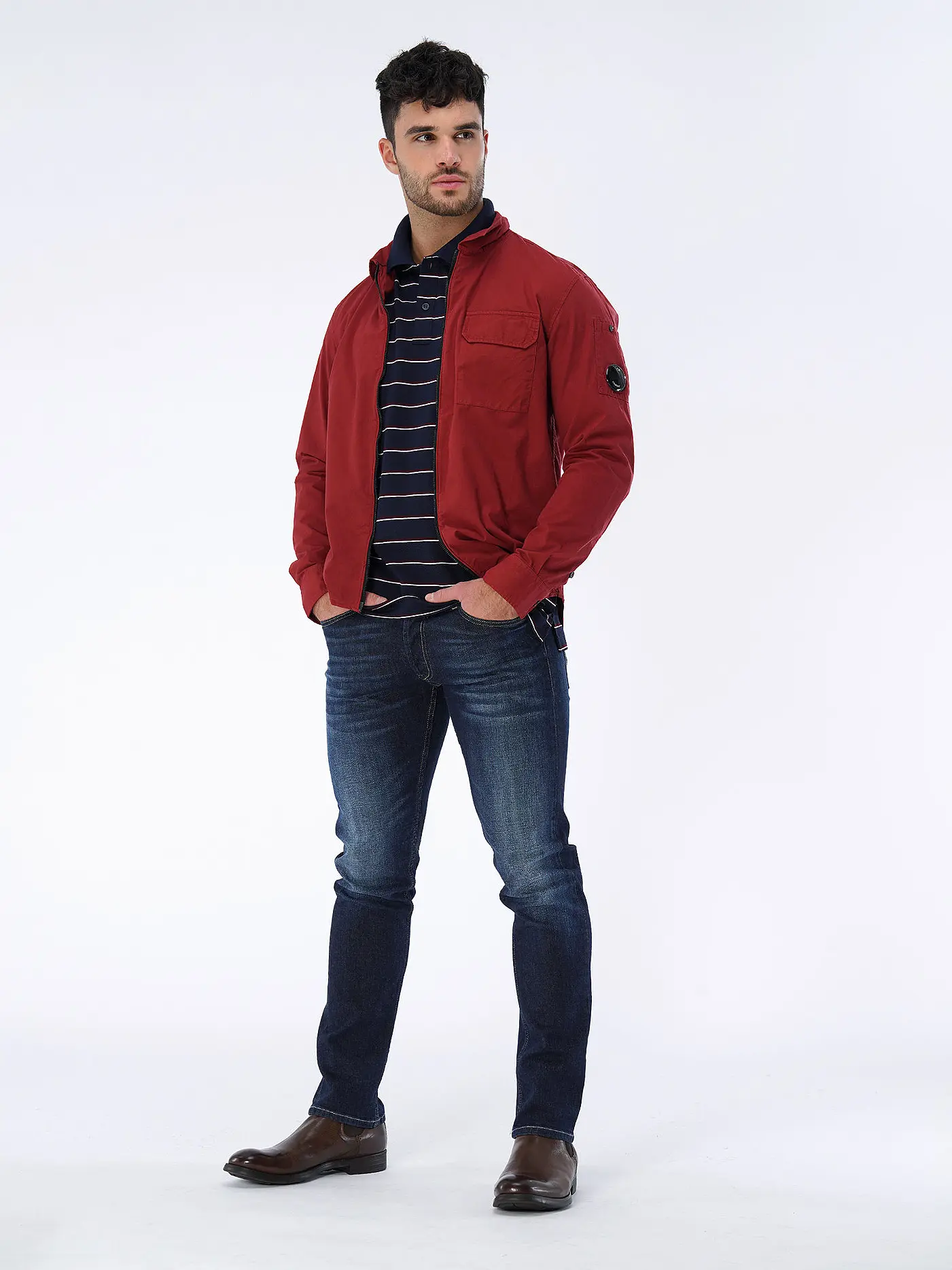 CP COMPANY | Overshirt GARBADINE  | rot