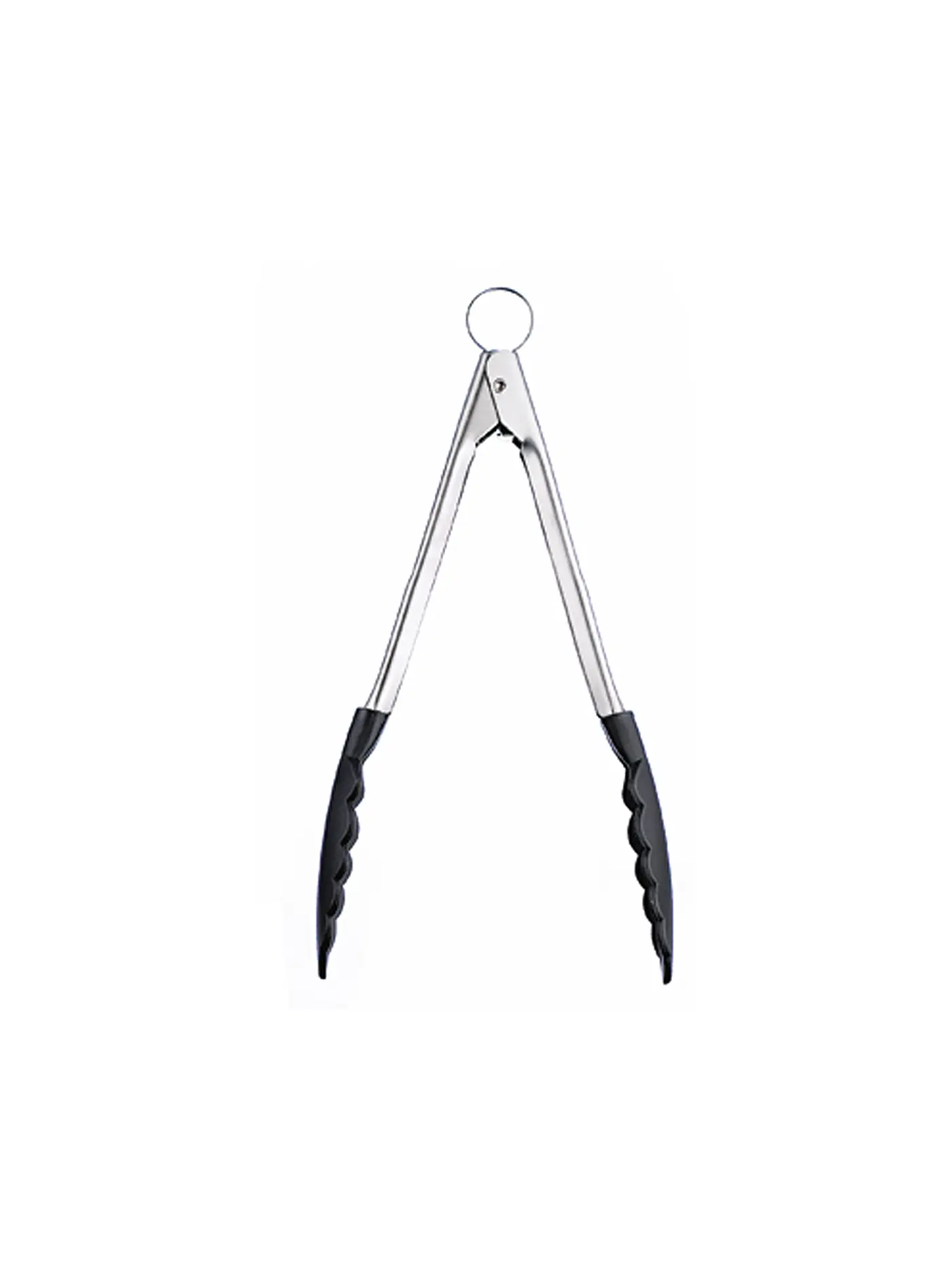 CUISIPRO | Silikon-Verschlusszange 24cm Edelstahl | silber