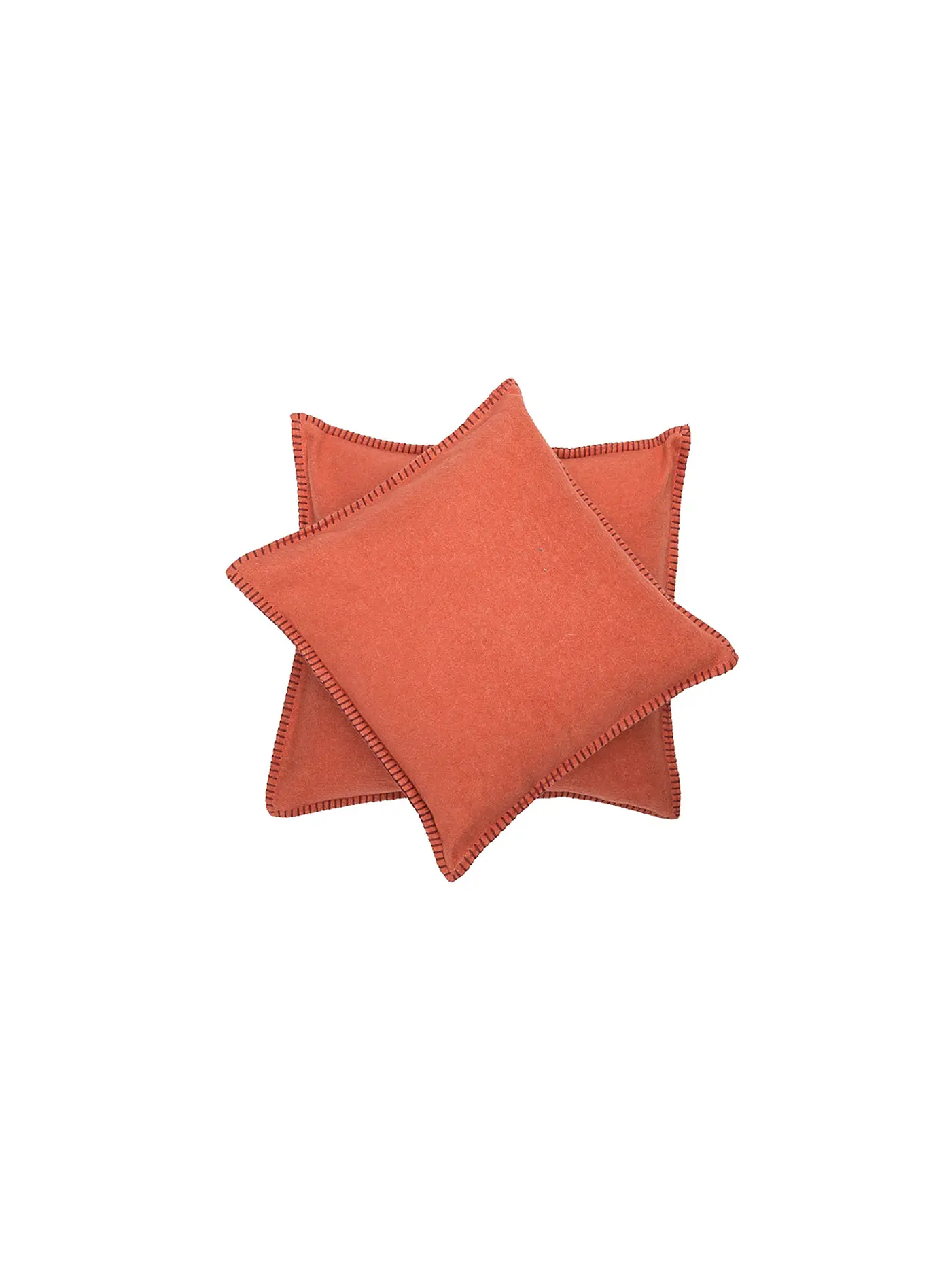 DAVID FUSSENEGGER | Kissenhülle "Sylt" 50x50cm (Rose) | orange