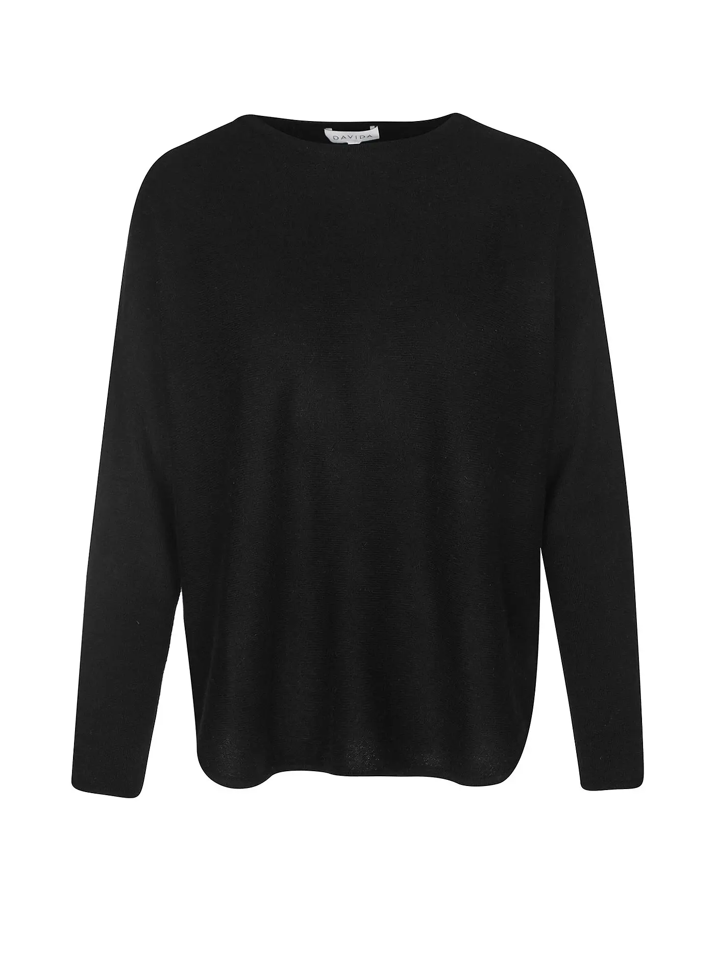 DAVIDA | Kaschmirpullover  | schwarz