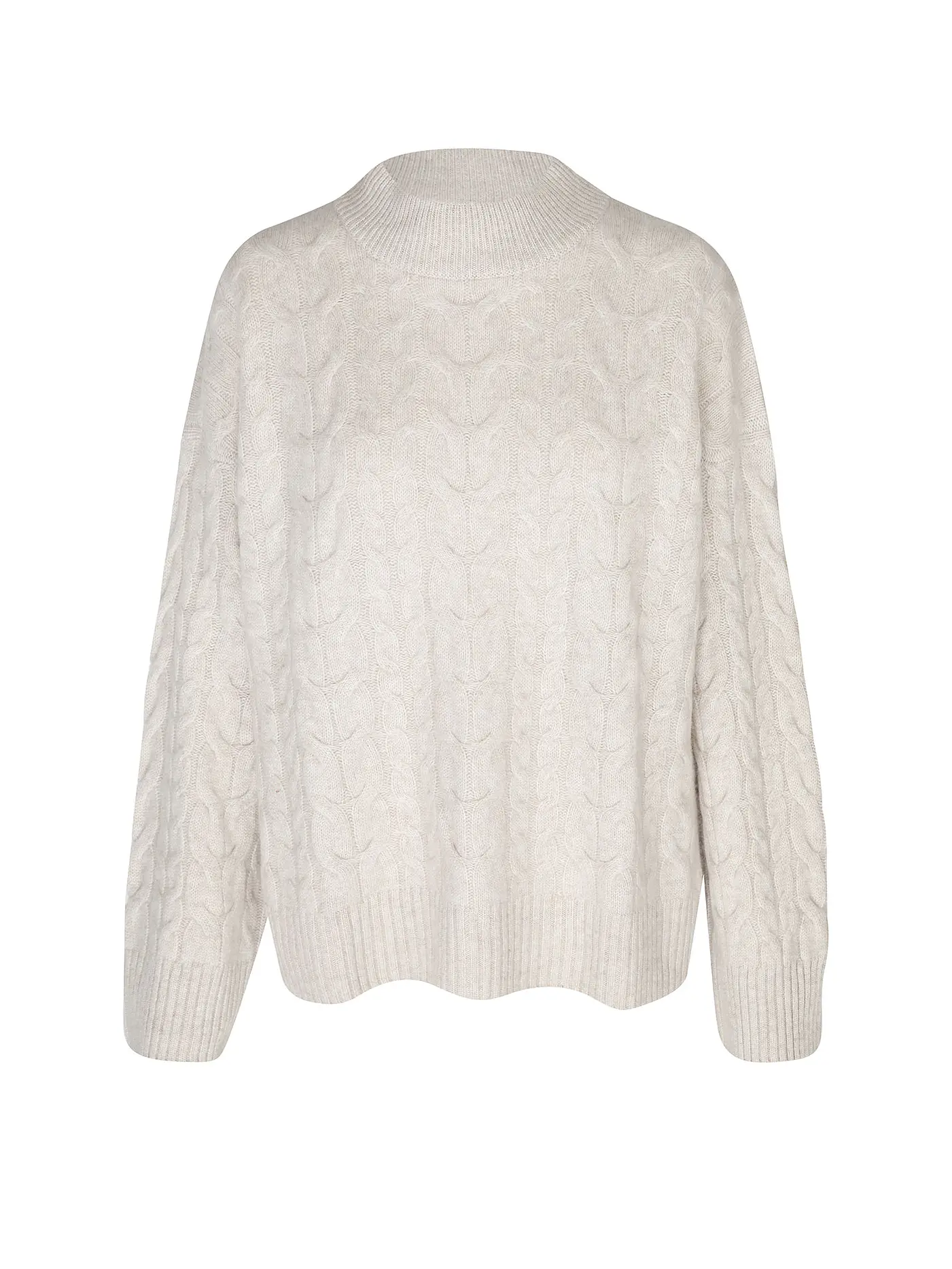 DAVIDA | Kaschmirpullover  | beige