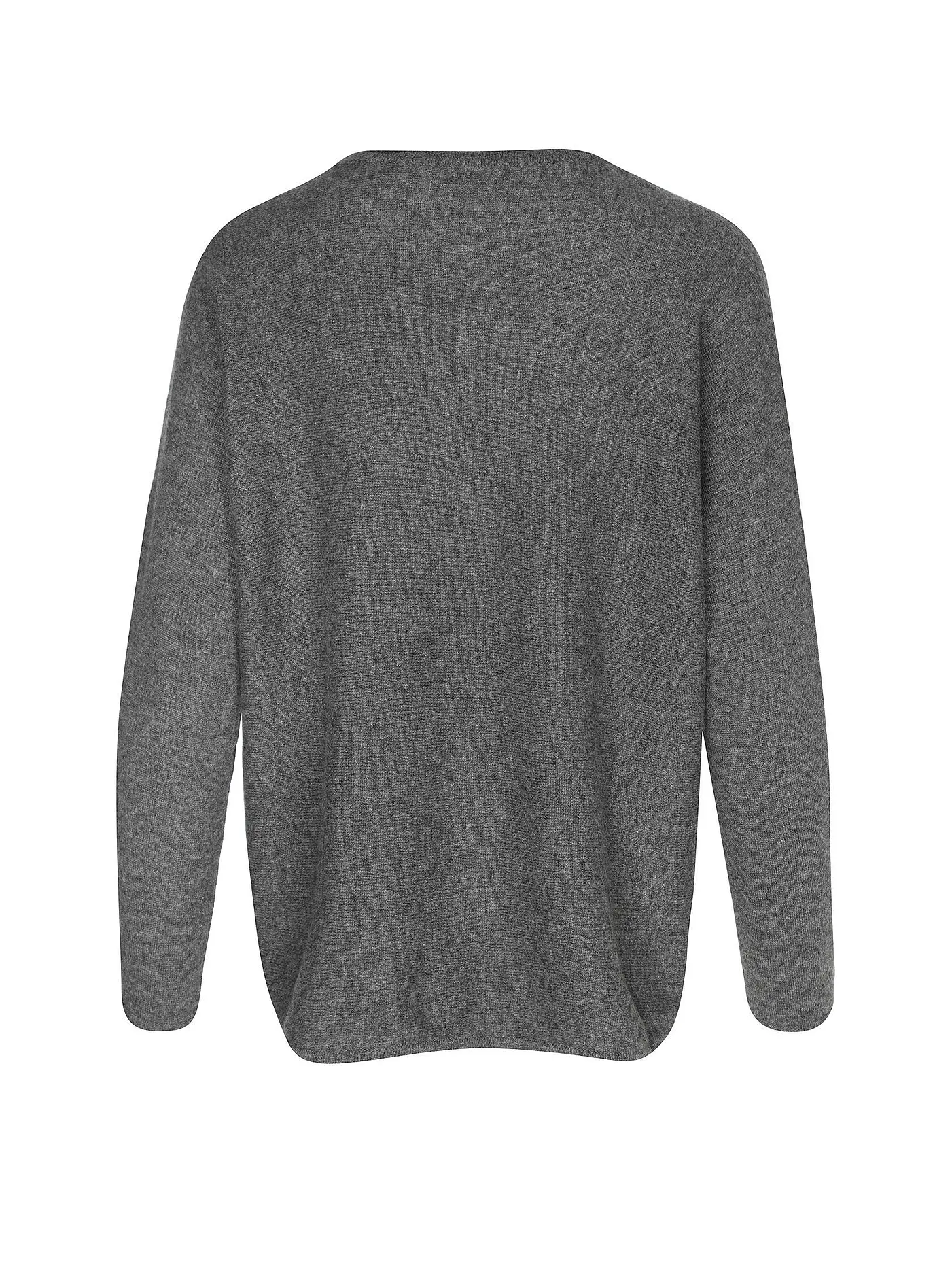 DAVIDA | Kaschmirpullover  | grau