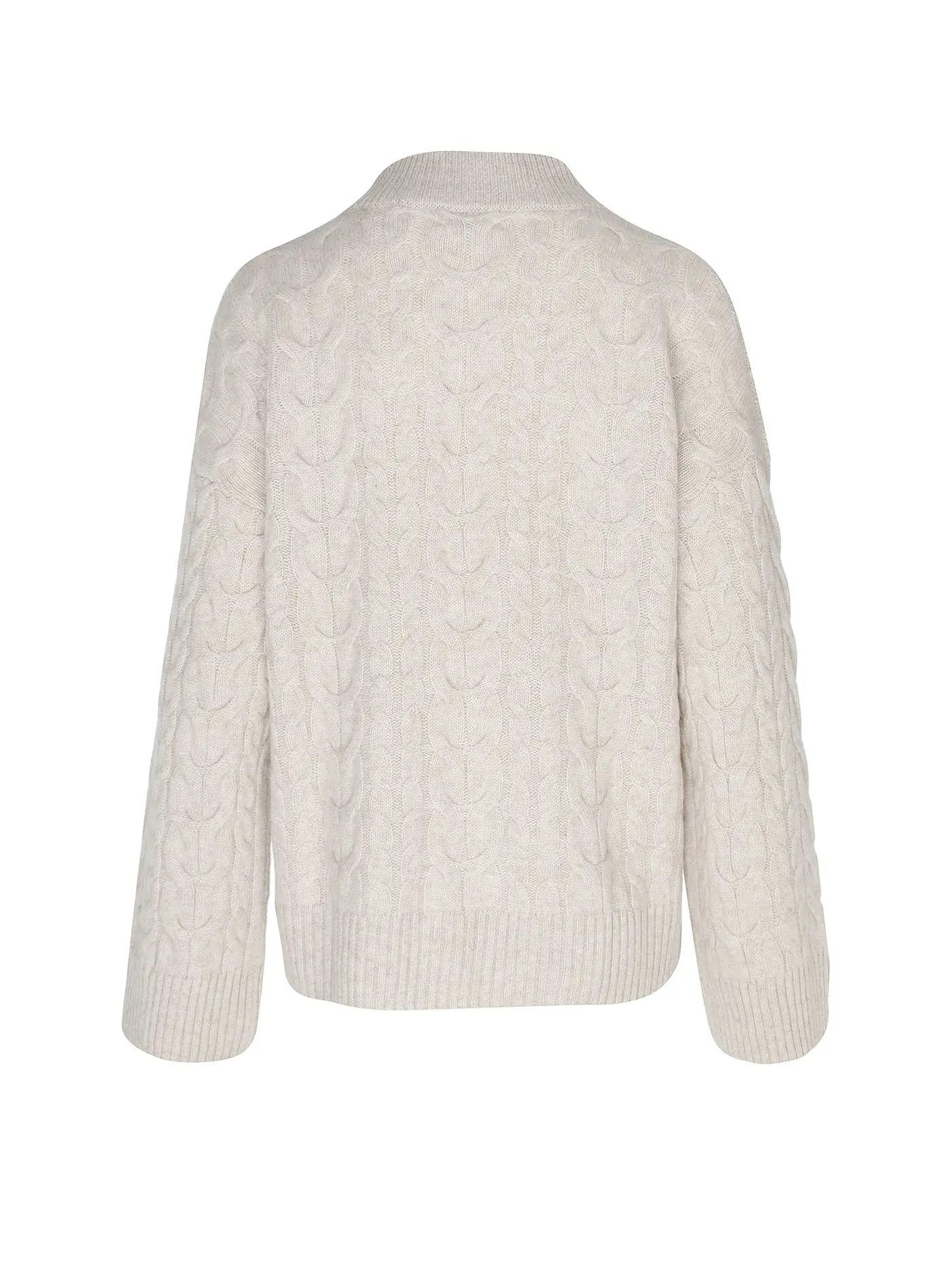 DAVIDA | Kaschmirpullover  | beige